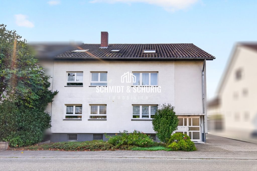 Immobilienangebot - Weingarten (Baden) - Alle - Mehrfamilienhaus mit großzügigem Grundstück in Weingarten (Baden)