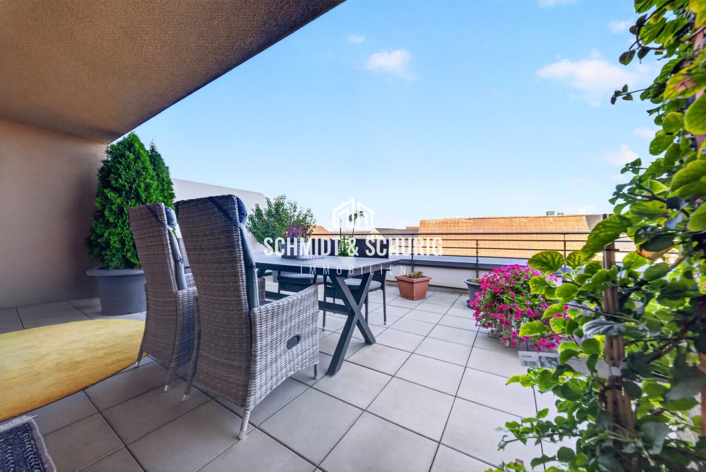 Immobilienangebot - Dettenheim / Rußheim - Alle - Modernes seniorengerechtes Wohnen mit großer Dachterrasse