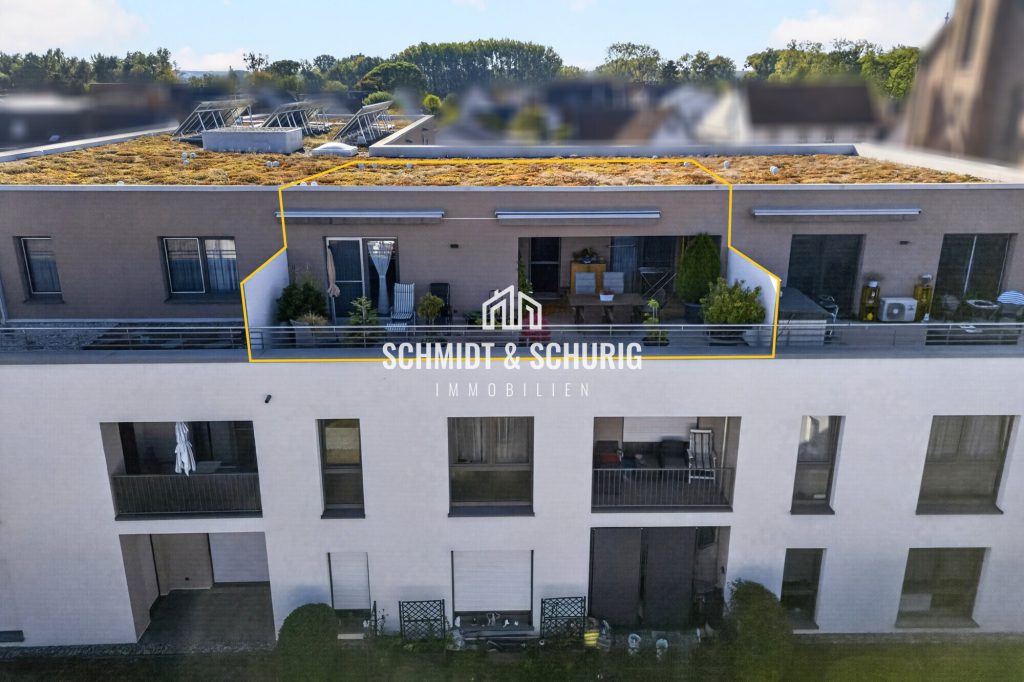 Immobilienangebot - Dettenheim / Rußheim - Alle - Modernes seniorengerechtes Wohnen mit großer Dachterrasse