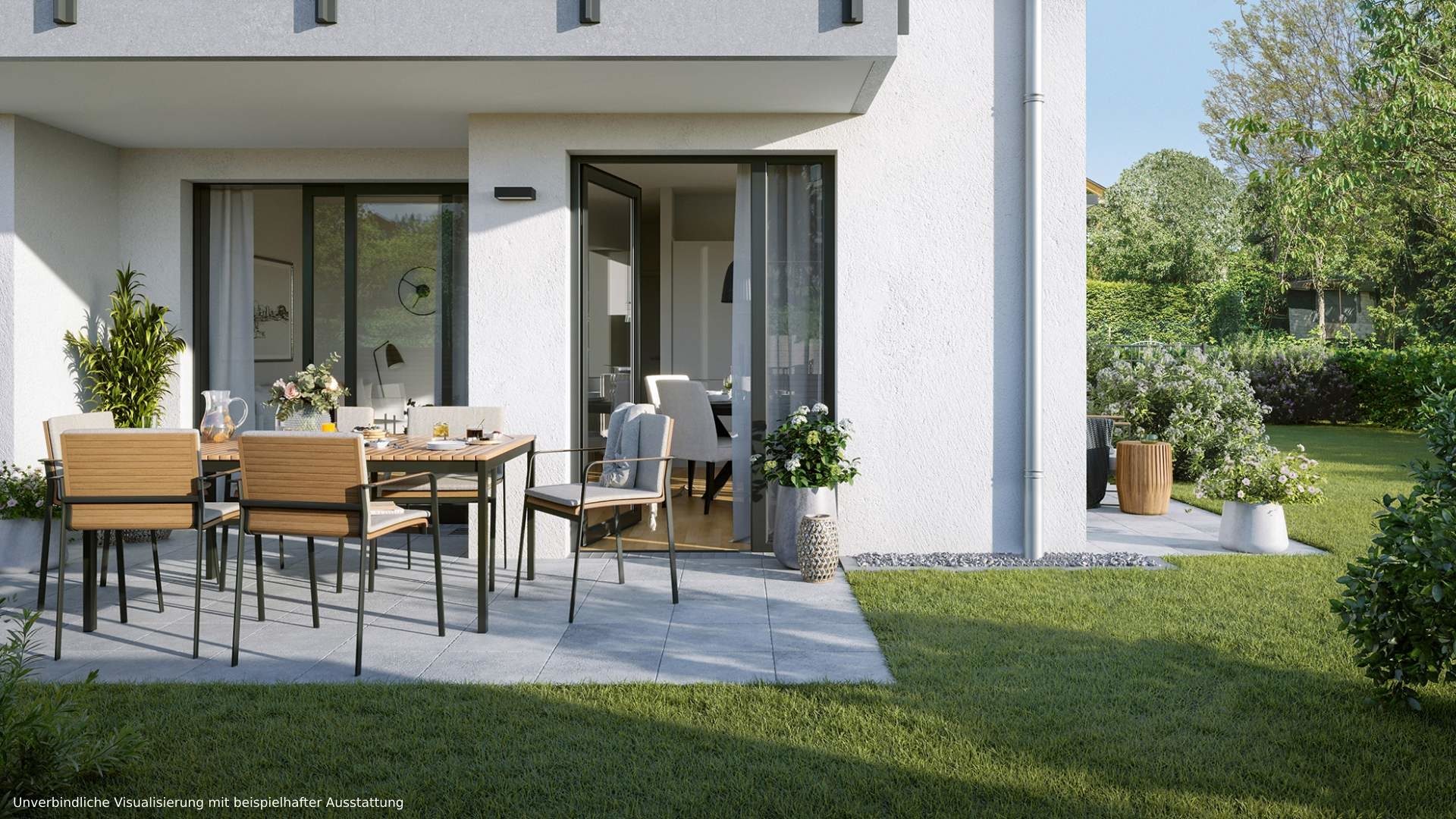 Immobilienangebot - Freiburg i. Br. - Wohnen & Investment & Rest - Eine Oase in der Stadt, umgeben von viel Grün