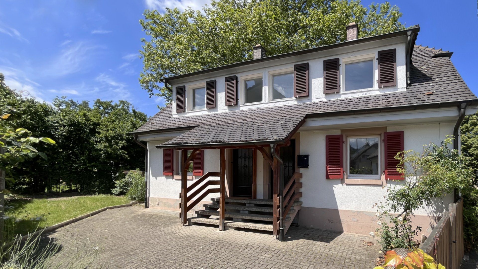 Immobilienangebot - Freiburg i. Br. / Zähringen - Wohnen & Investment & Rest - Zähringen | Altbau-Doppelhaus in familienfreundlicher Umgebung