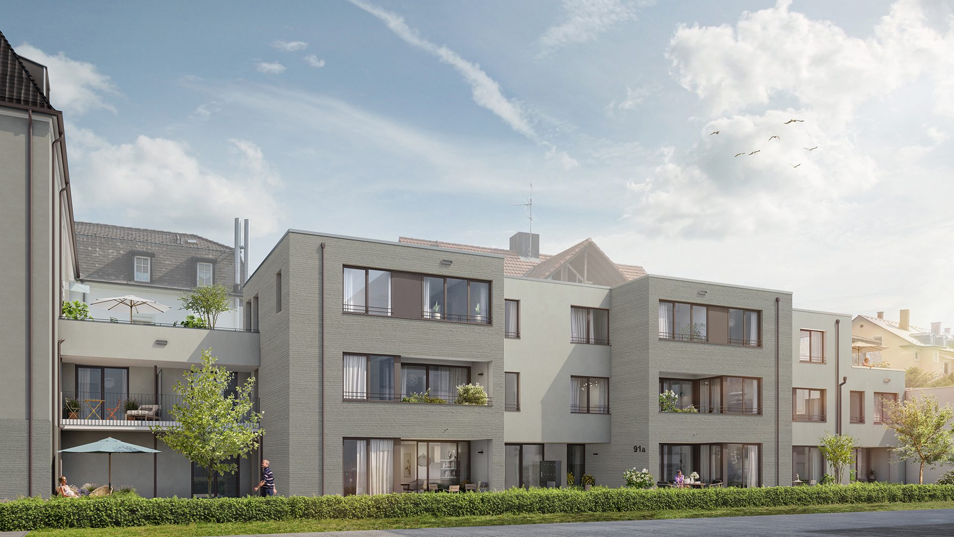 Immobilienangebot - Freiburg - Wohnen & Investment & Rest - Habsburgerstraße 91, Freiburg-Herdern – Hohe Wohnqualität im Herzen der Stadt