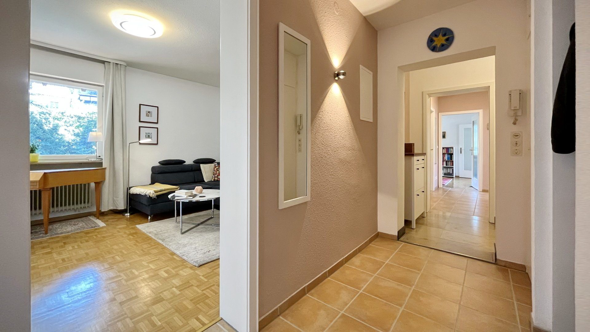 Immobilienangebot - Freiburg i. Br. / Littenweiler - Wohnen & Investment & Rest - Littenweiler | 5,5-Zimmer-Wohnung mit großer Dachterrasse und Privatgarten