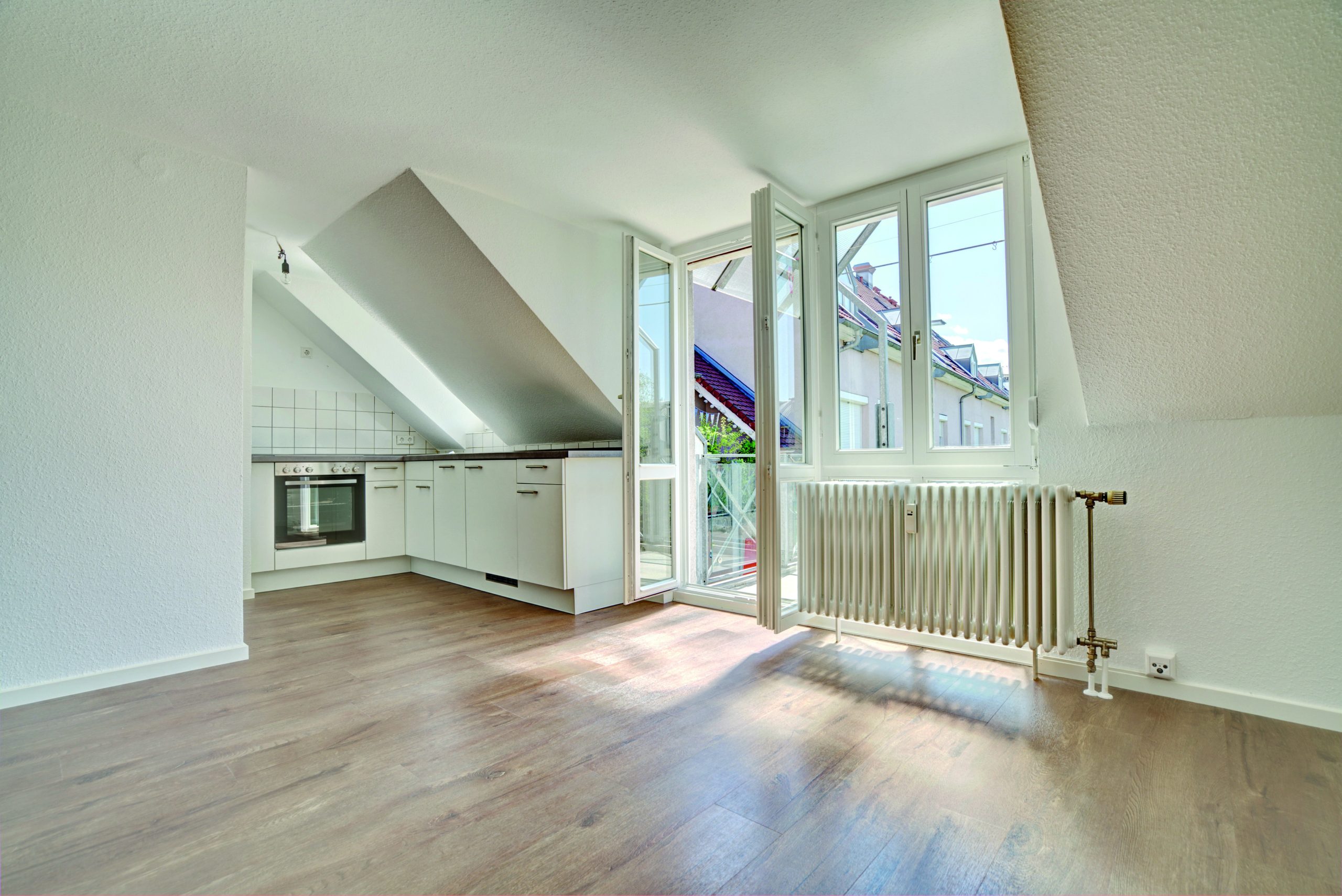 Im Grün, Freiburg - Renovierung einer Wohnung - Verkauf von Mietimmobilien mit Gisinger