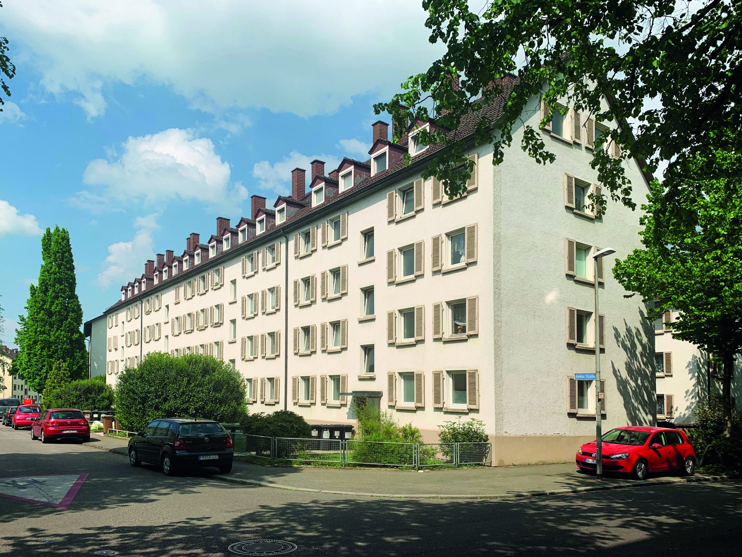 Kehler Straße, Freiburg - Erwerb der Mehrfamilienhäuser für den langfristigen Bestand - Verkauf von Mietimmobilien mit Gisinger