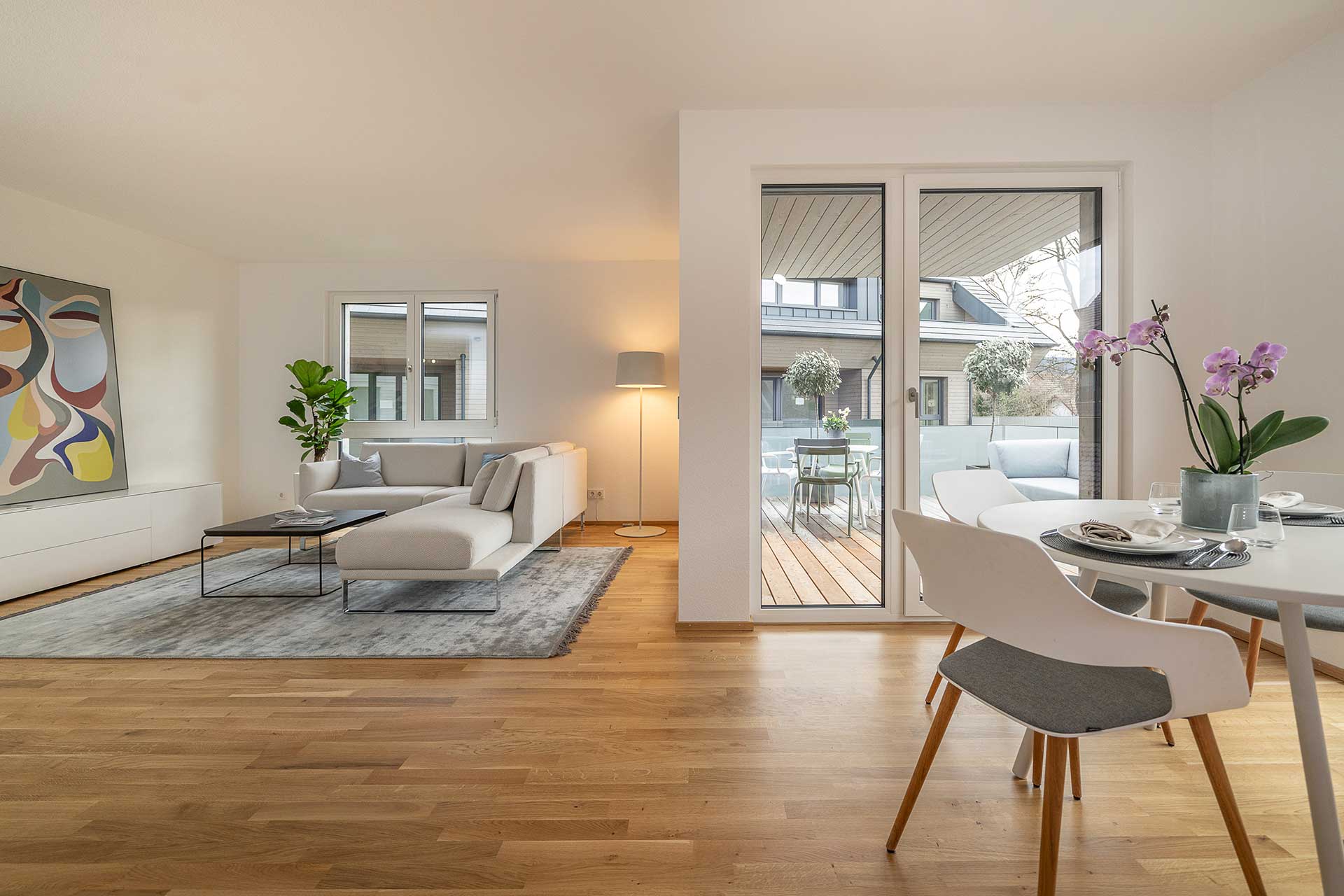 Neubauwohnung in Zarten