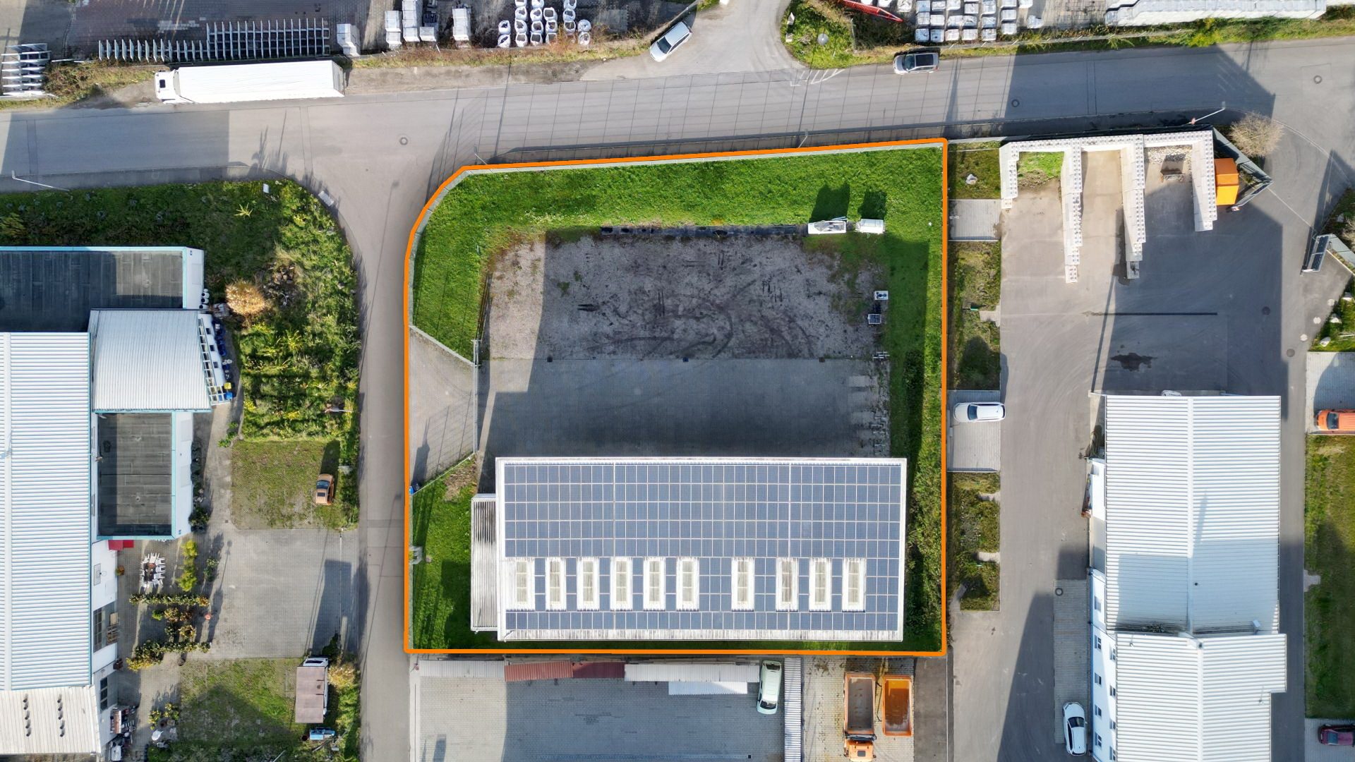 Immobilienangebot - Breisach am Rhein / Niederrimsingen - Gewerbe - Vielseitige Gewerbehalle mit großer Freifläche