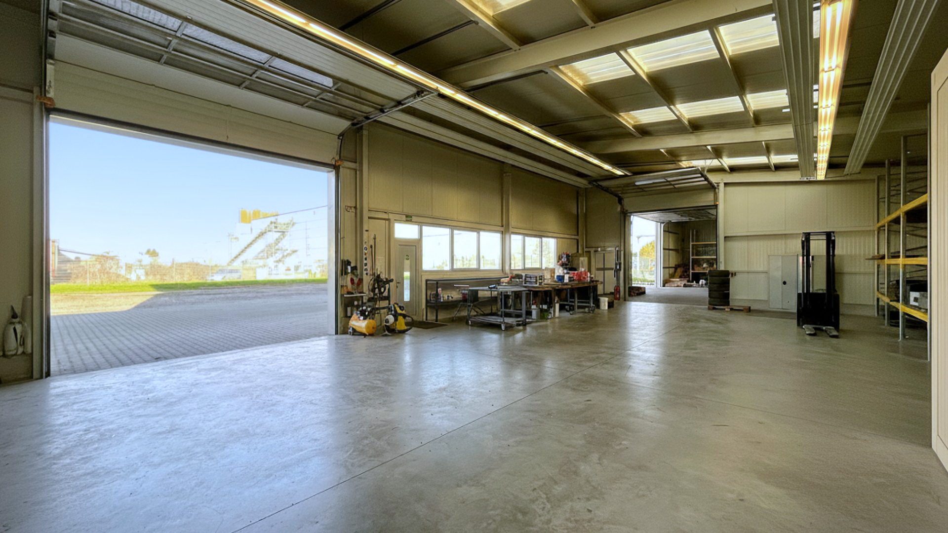Immobilienangebot - Breisach am Rhein / Niederrimsingen - Gewerbe - Vielseitige Gewerbehalle mit großer Freifläche