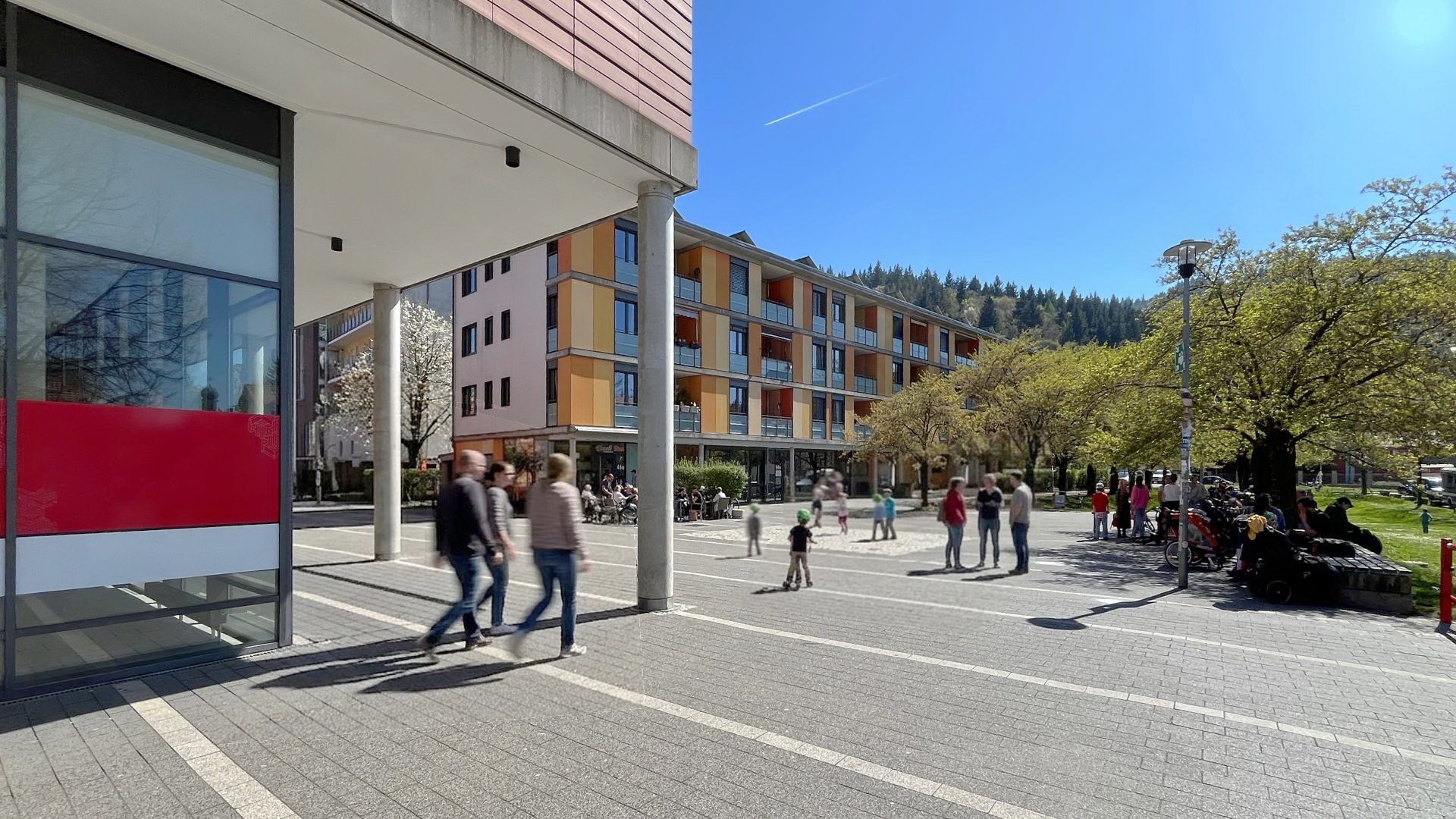 Immobilienangebot - Freiburg i. Br. / Wiehre - Gewerbe - Zentrum Oberwiehre - Gewerbefläche für Gastronomie, Handel und Dienstleistung