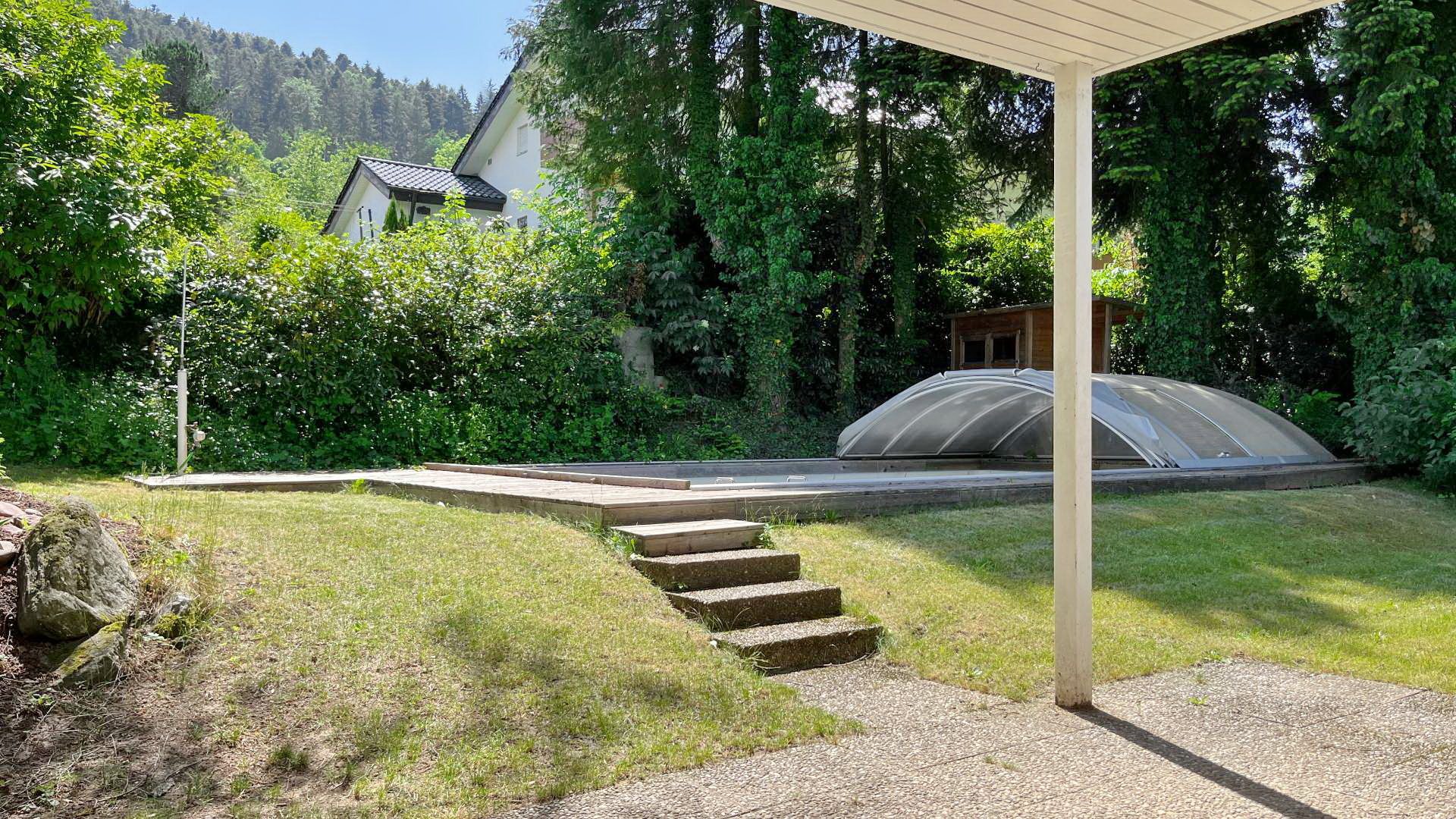 Immobilienangebot - Freiburg im Breisgau / Littenweiler - Wohnen & Investment & Rest - Lage trifft Potenzial: Klassischer Bungalow mit Entwicklungsoption in Freiburg-Littenweiler