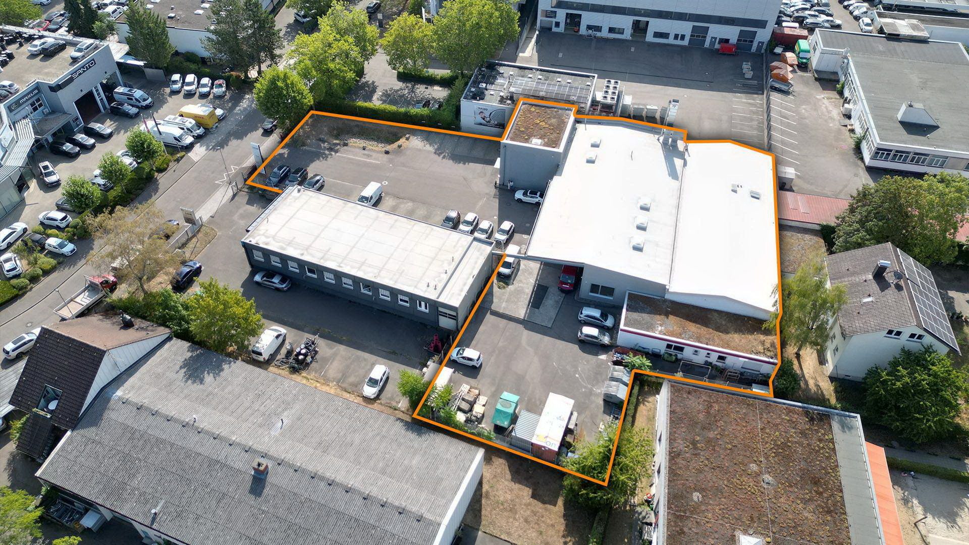 Immobilienangebot - Freiburg im Breisgau - Gewerbe - Moderne Werkstatthalle mit Büro- und Sozialräumen im Industriegebiet Freiburg Nord