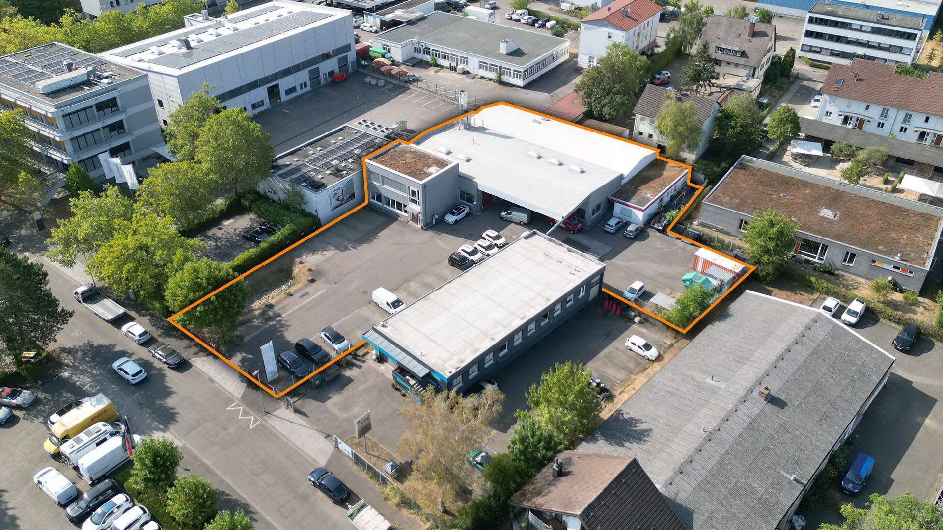 Immobilienangebot - Freiburg im Breisgau - Gewerbe - Moderne Werkstatthalle mit Büro- und Sozialräumen im Industriegebiet Freiburg Nord