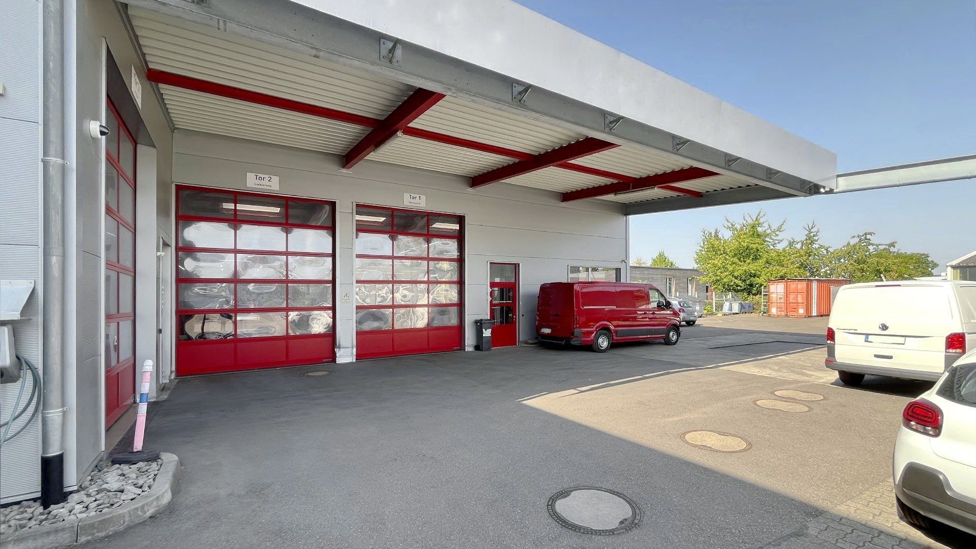 Immobilienangebot - Freiburg im Breisgau - Gewerbe - Moderne Werkstatthalle mit Büro- und Sozialräumen im Industriegebiet Freiburg Nord