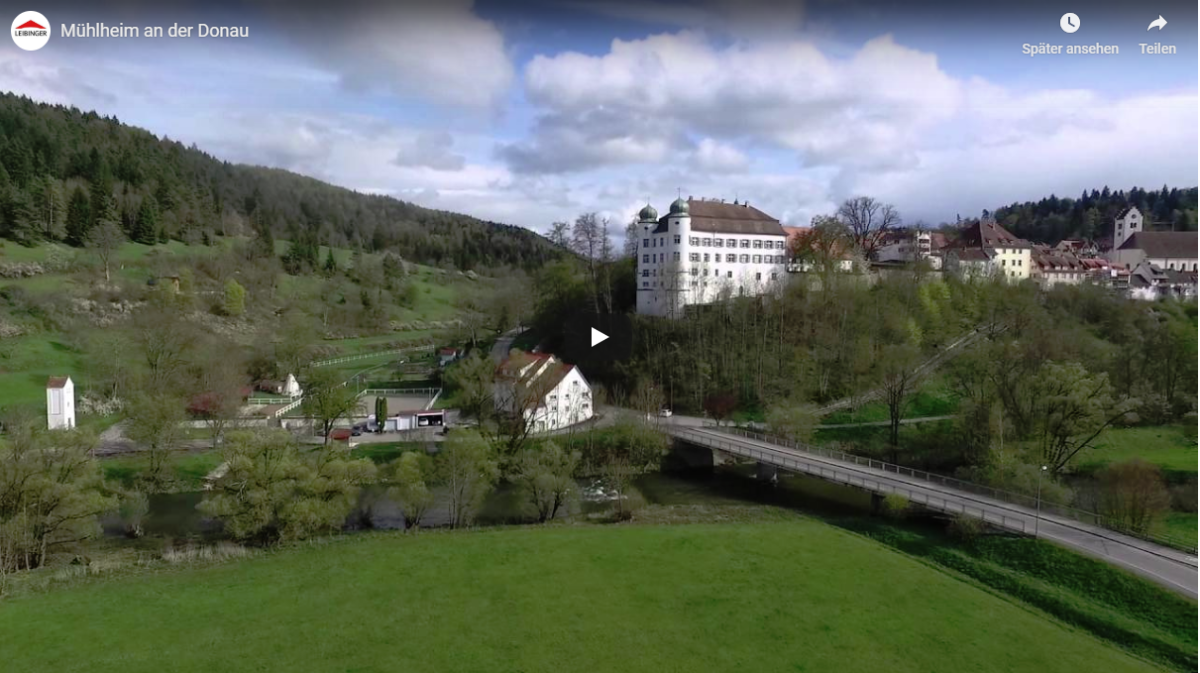 Drohnenflug Mühlheim Donau
