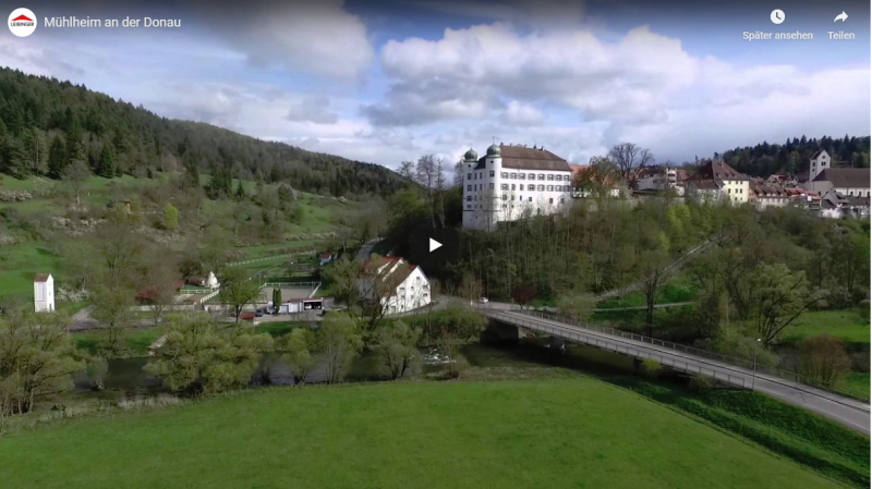 Drohnenflug Mühlheim Donau