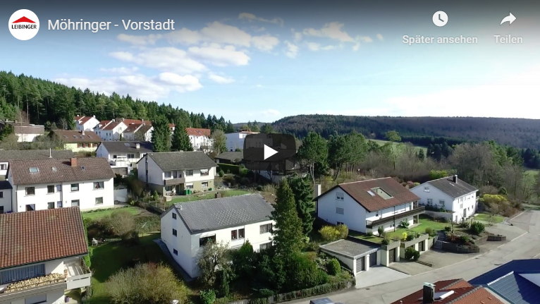 Drohnenflug über Möhringen