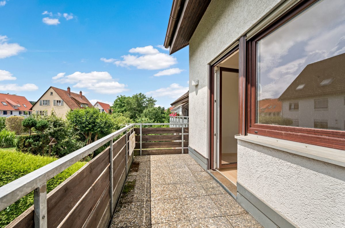 Ingo Leibinger Immobilienvermittlung - Immobilienangebot - Tuttlingen - Alle - PROVISIONSFREI - Perfektes Single-Appartment mit großem Balkon und Stellplatz