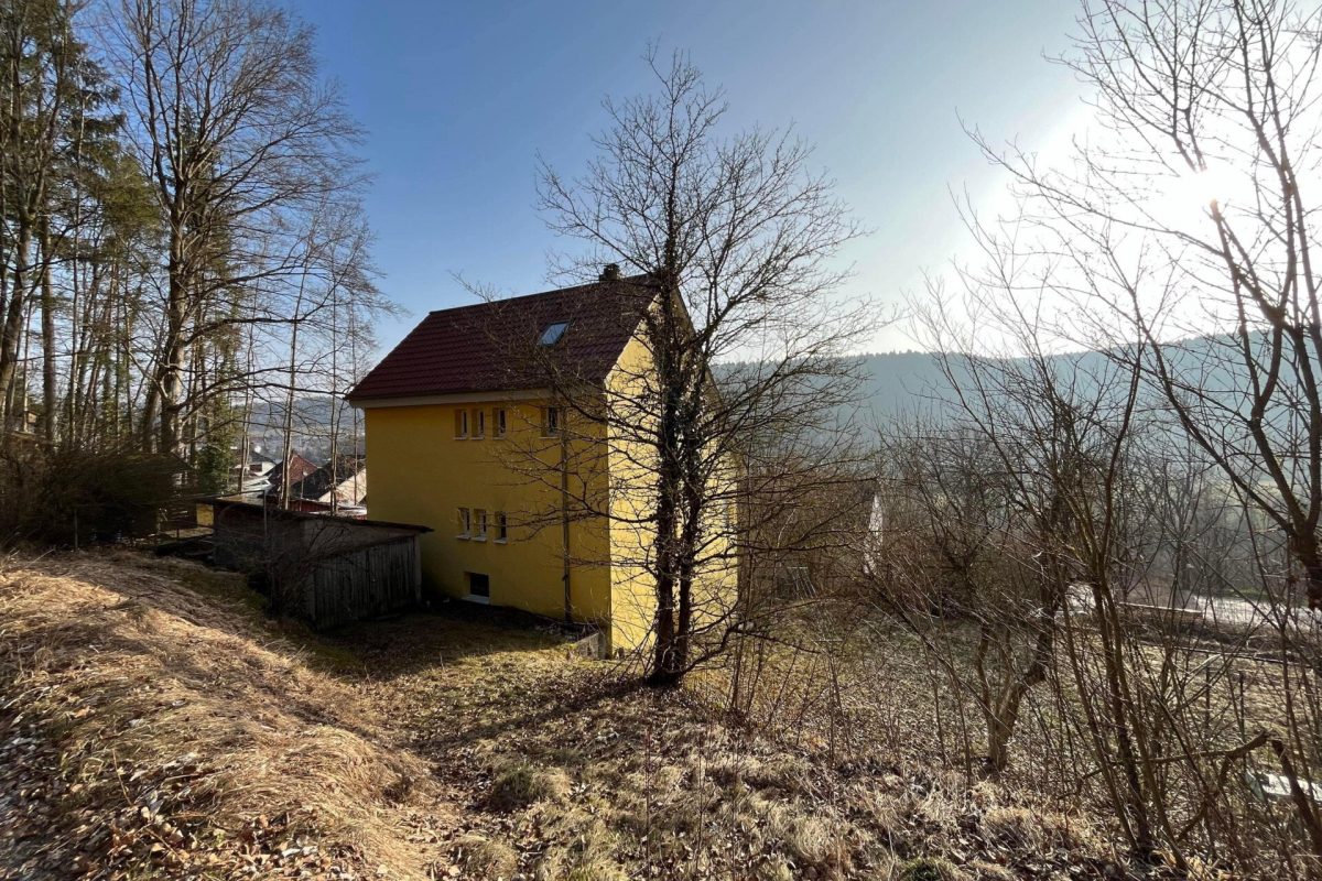 Ingo Leibinger Immobilienvermittlung - Immobilienangebot - Tuttlingen - Alle - NEUER PREIS - Zweifamilienhaus mit 2 Garagen + großem Grundstück in AUSSICHTSLAGE !