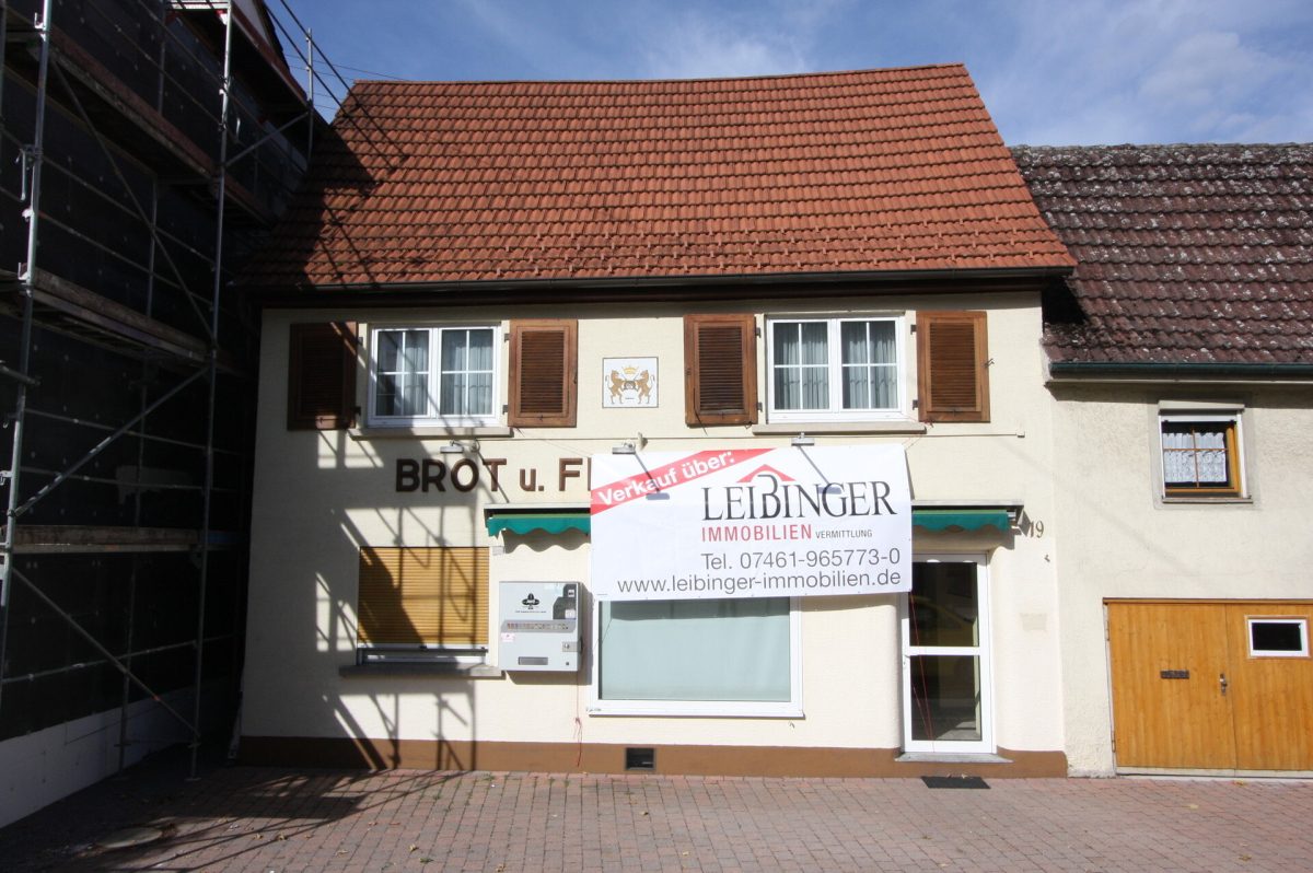 Ingo Leibinger Immobilienvermittlung - Immobilienangebot - Fridingen - Alle - Wohnen und Arbeiten unter einem Dach - Fridingen Zentrum