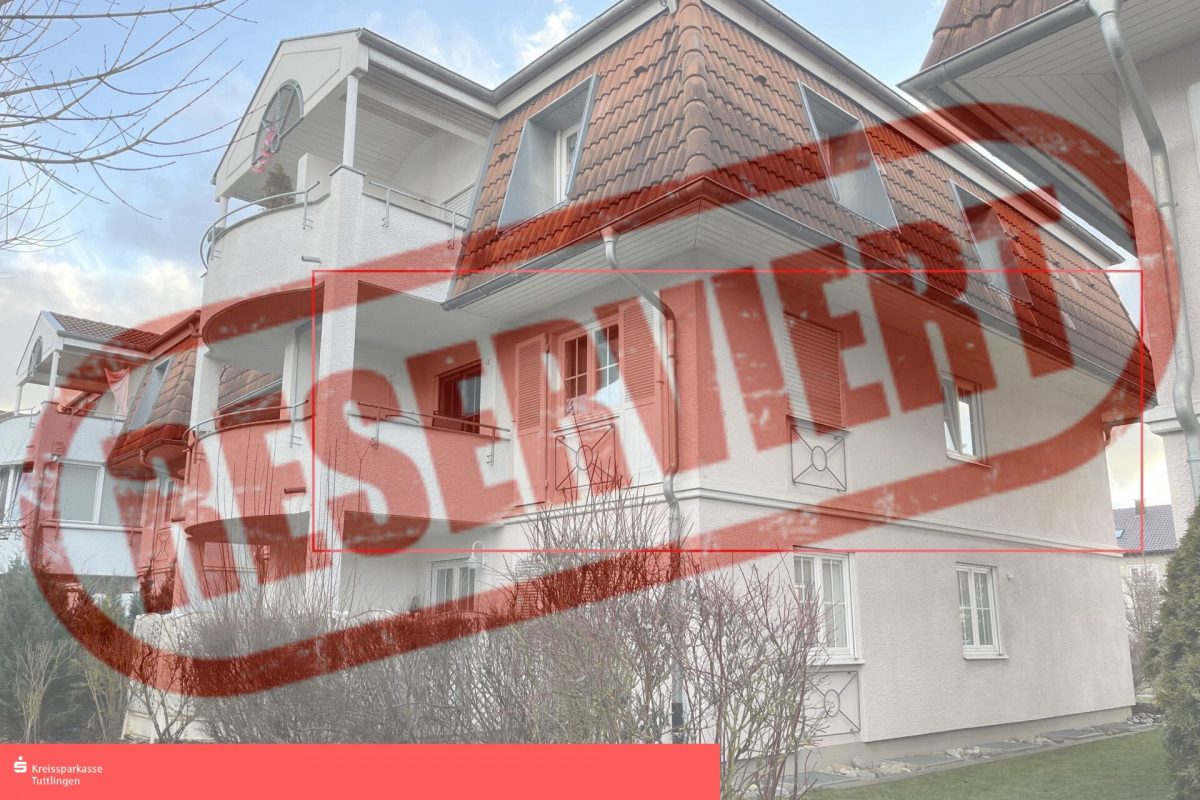 Ingo Leibinger Immobilienvermittlung - Immobilienangebot - Trossingen - Alle - RESERVIERT: Vermietete 2,5-Zimmer-Wohnung mit Garage in Trossingen