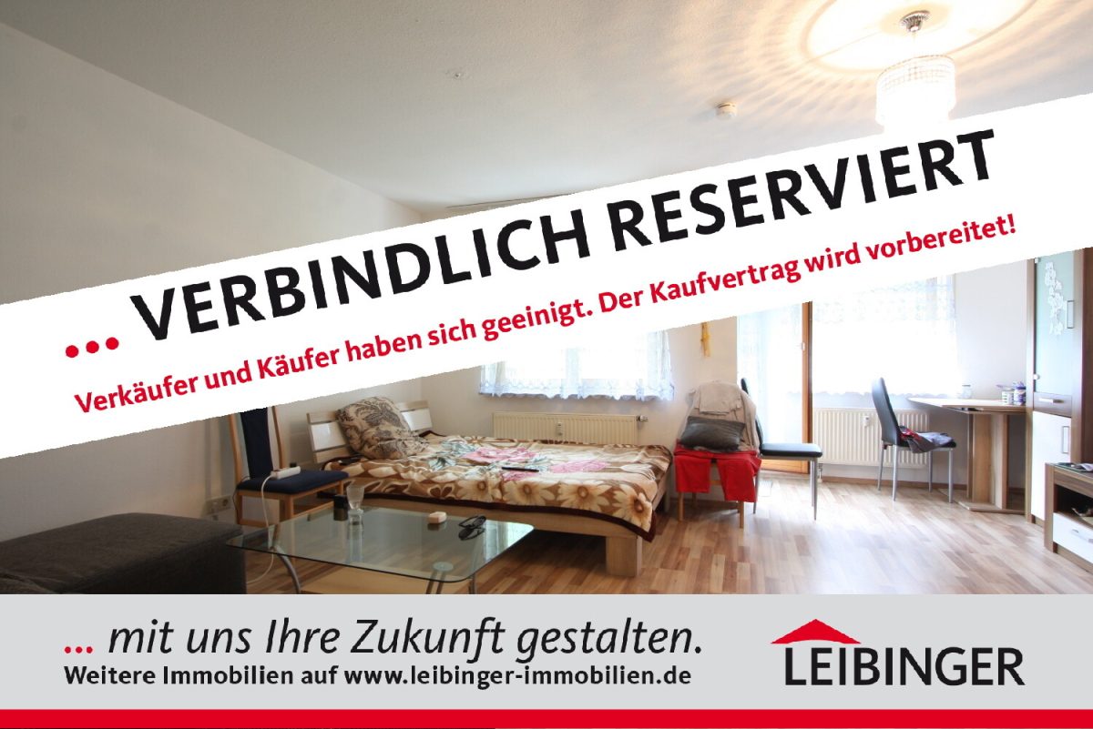 Ingo Leibinger Immobilienvermittlung - Immobilienangebot - Tuttlingen - Alle - Schöne 1 Zimmer-Wohnung mit Terrasse und Stellplatz
