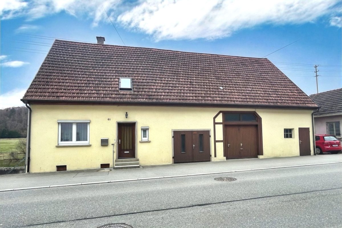 Ingo Leibinger Immobilienvermittlung - Immobilienangebot - Fridingen - Alle - Wohnhaus mit Scheune an der schönen, blauen Donau in Fridingen