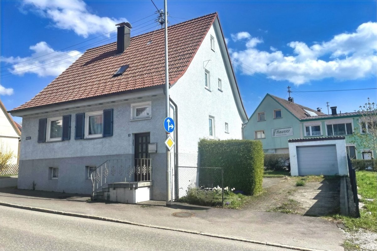 Ingo Leibinger Immobilienvermittlung - Immobilienangebot - Gosheim - Alle - Wohnhaus mit Garage in Gosheim