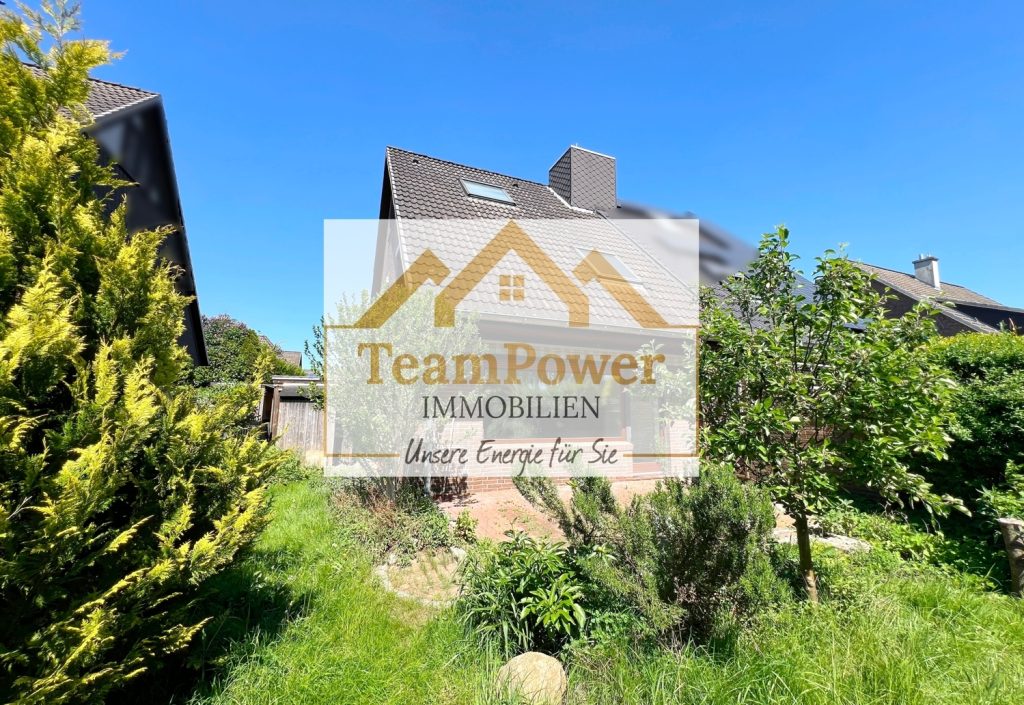 TeamPower Immobilien GmbH - Immobilienangebot - Uetersen - Alle - Großzügige Doppelhaushälfte sucht neue Familie