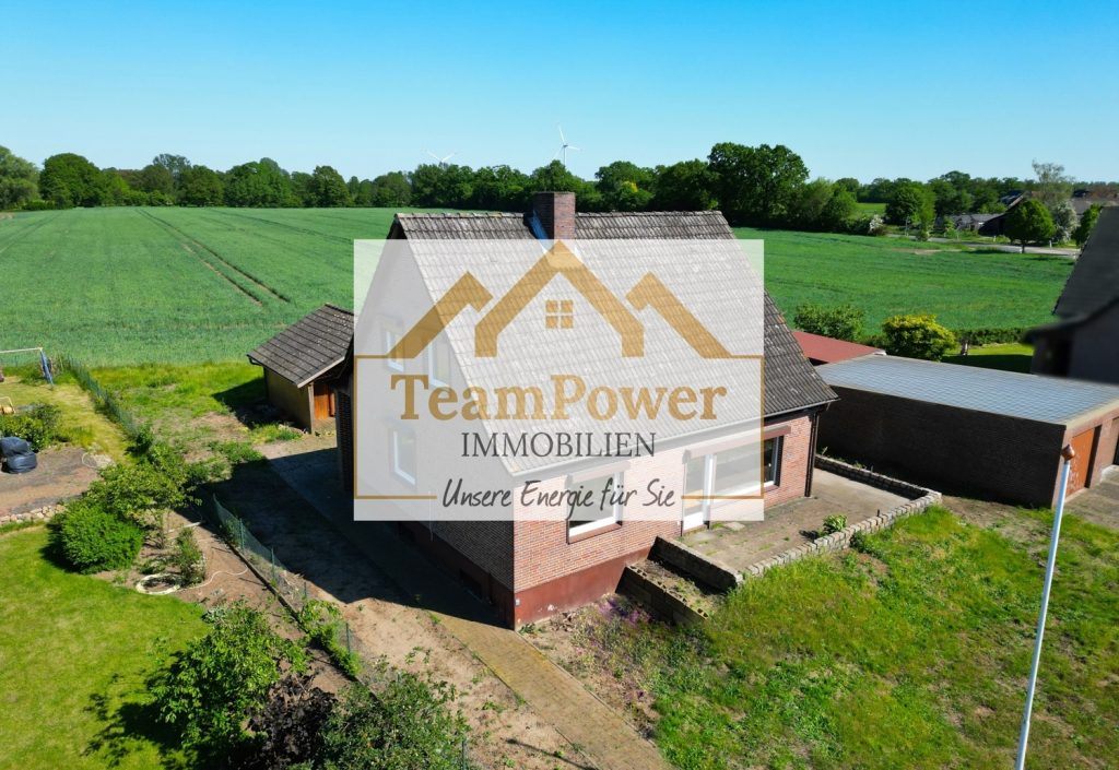 TeamPower Immobilien GmbH - Immobilienangebot - Struvenhütten - Alle - Traumgrundstück in Feldrandlage mit entkerntem Einfamilienhaus zum kleinen Preis!