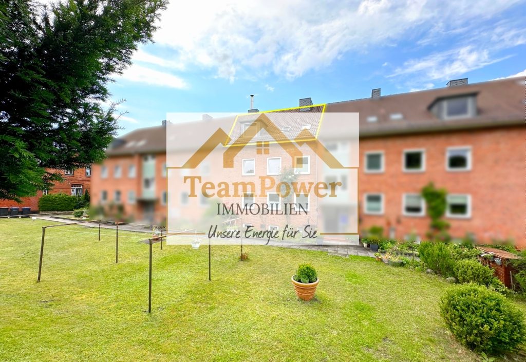 TeamPower Immobilien GmbH - Immobilienangebot - Kiel - Alle - TOP- gepflegte Eigentumswohnung mit Gemeinschaftsgarten in schöner Lage!