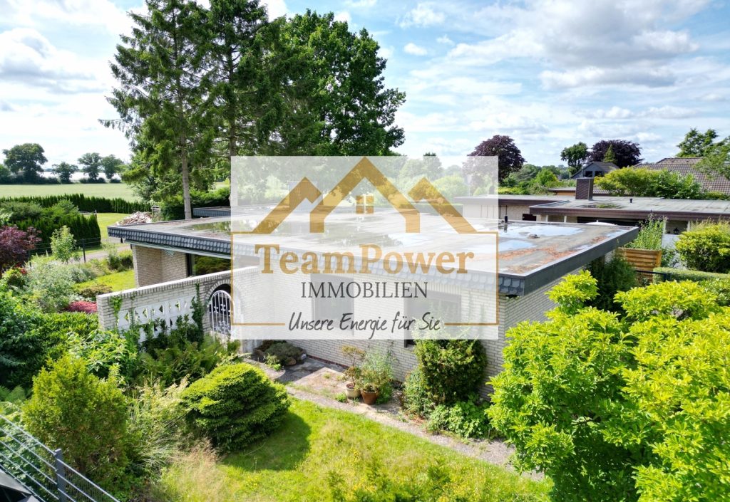 TeamPower Immobilien GmbH - Immobilienangebot - Bokholt-Hanredder - Alle - Ebenerdig wohnen mit Komfort: Gepflegter Bungalow auf großzügigem Grundstück