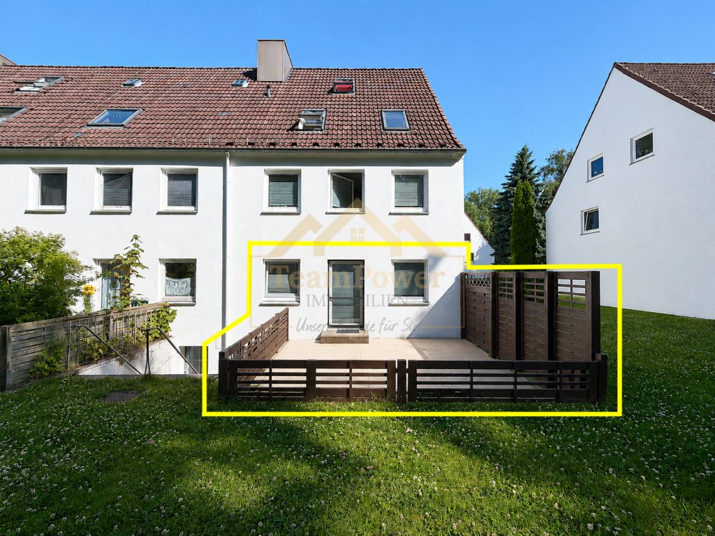 TeamPower Immobilien GmbH - Immobilienangebot - Kiel - Alle - Terrassenwohnung mit Blick ins Grüne - JETZT SCHNELL SEIN !