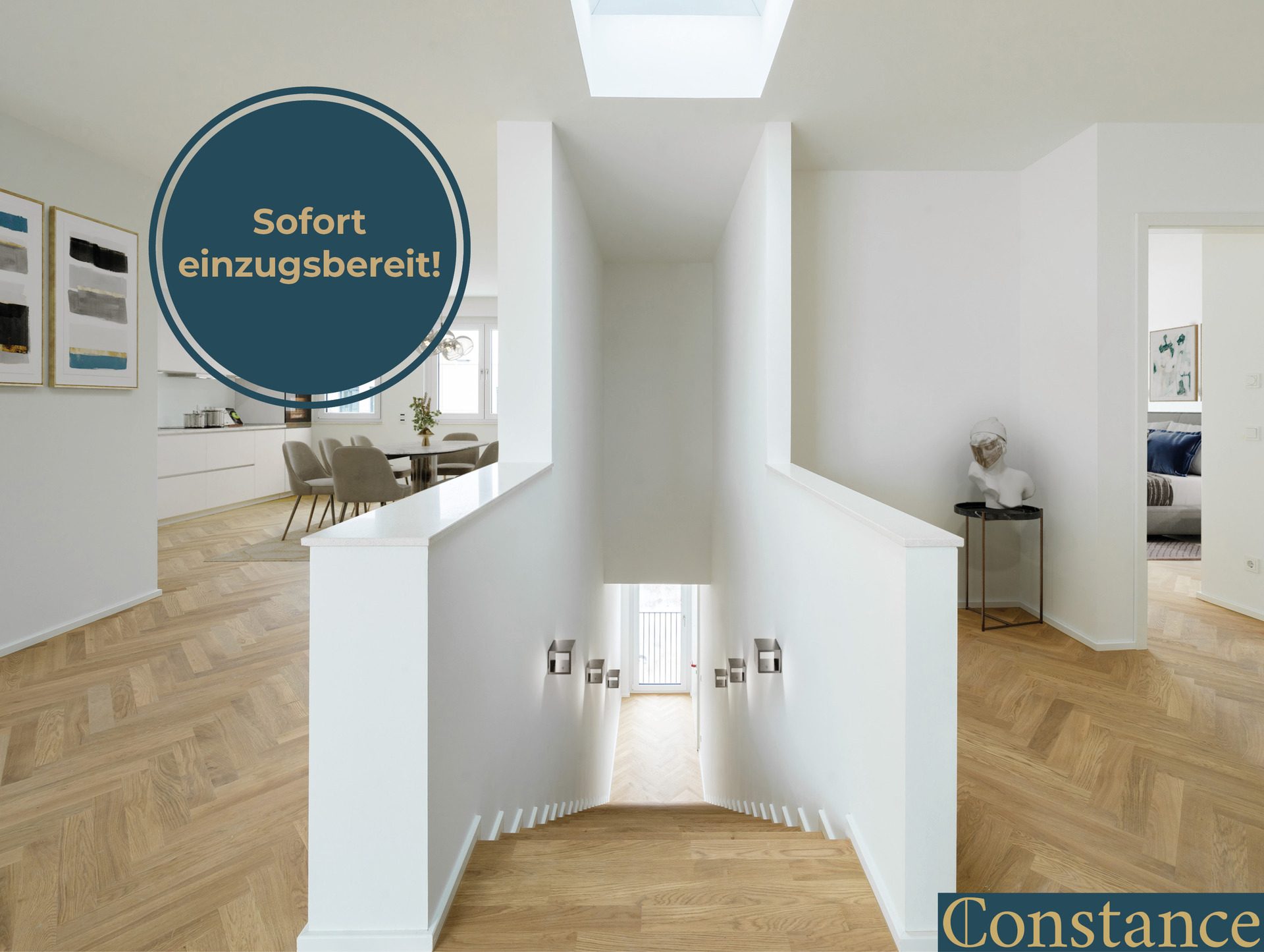 Immobilienangebot - Bonn - Wohnung - Constance: Lichtdurchflutetes Penthouse mit bulthaup b3 Premiumküche