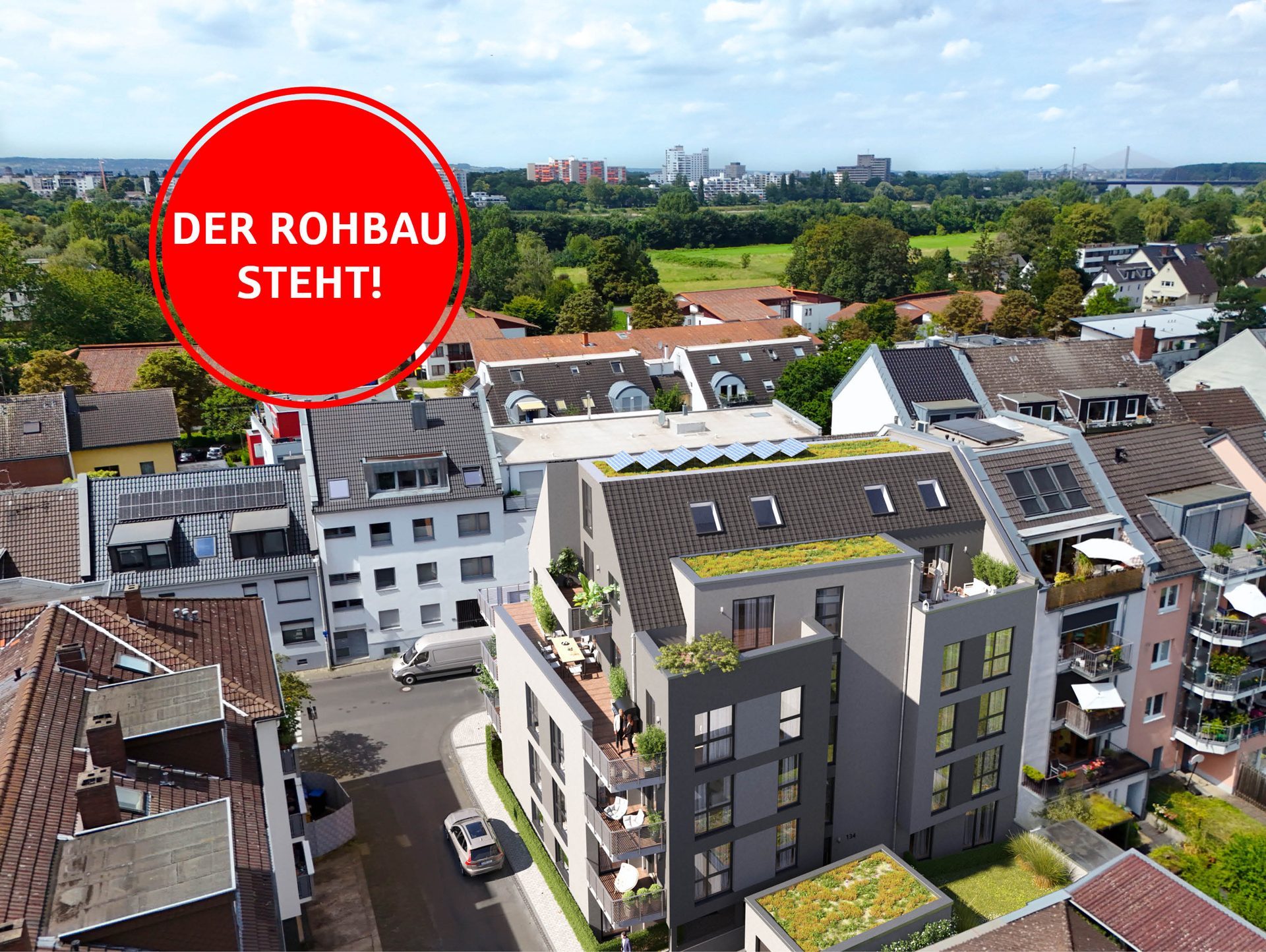 Immobilienangebot - Bonn - Wohnung - AKTION - Grunderwerbsteuer (6,5%) geschenkt!*
Einzug noch in diesem Jahr!