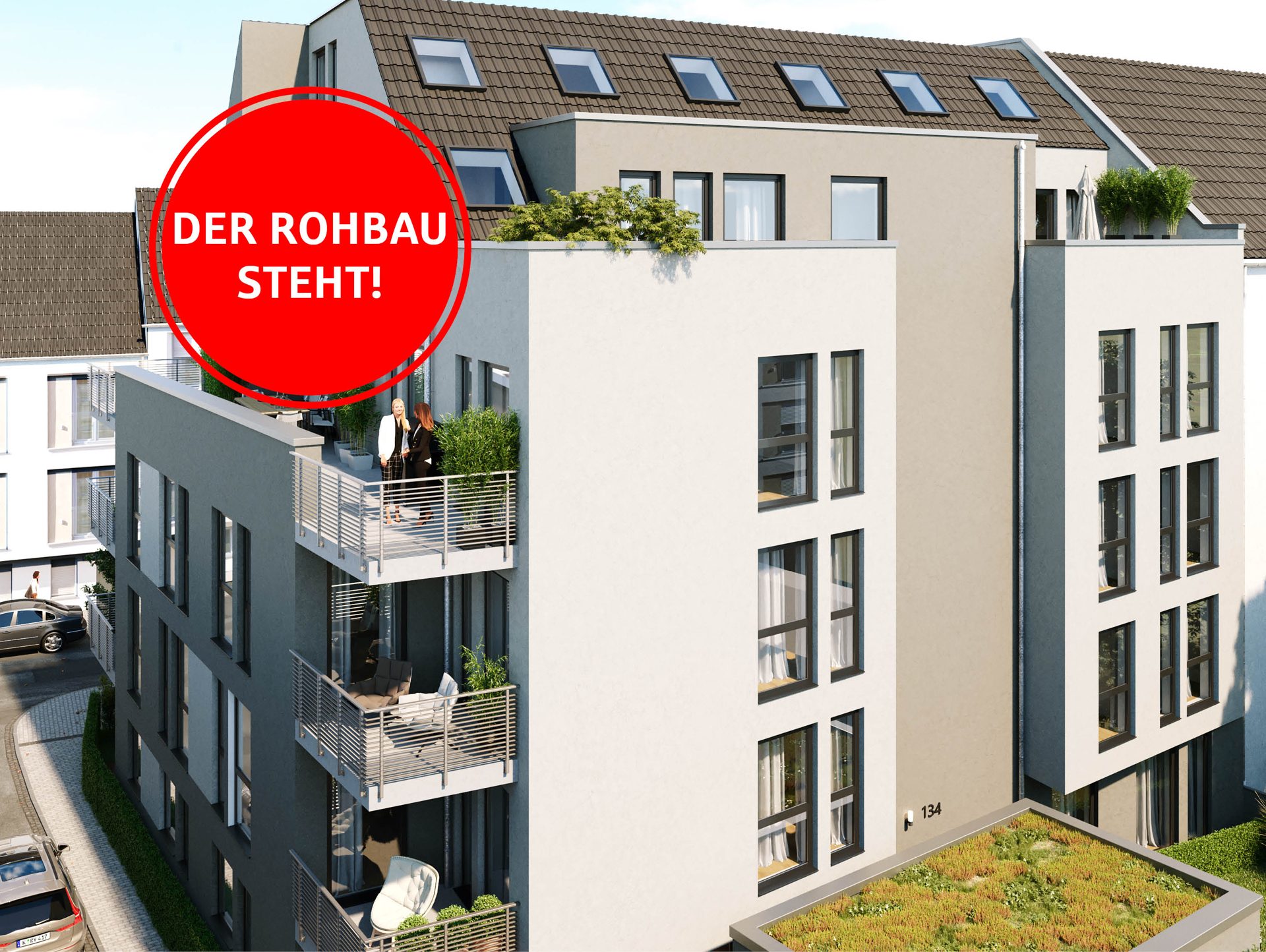 Immobilienangebot - Bonn - Wohnung - AKTION - Grunderwerbsteuer (6,5%) geschenkt!*
Einzug noch in diesem Jahr!