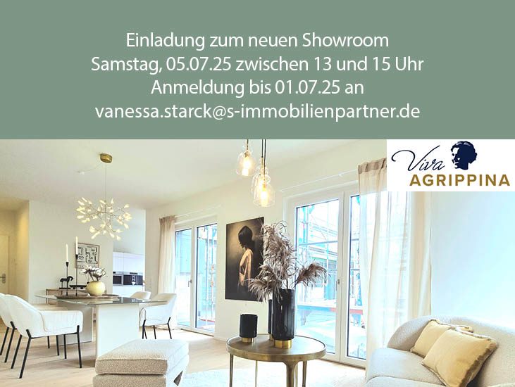 Immobilienangebot - Köln - Wohnung - Viva Agrippina: Ihr Traum im Penthouse