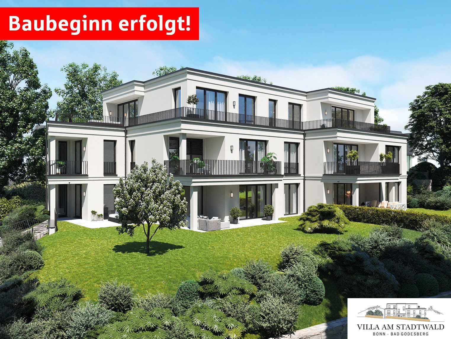 Immobilienangebot - Bonn - Wohnung - Villa am Stadtwald – Großzügige Wohnkultur für höchste Ansprüche