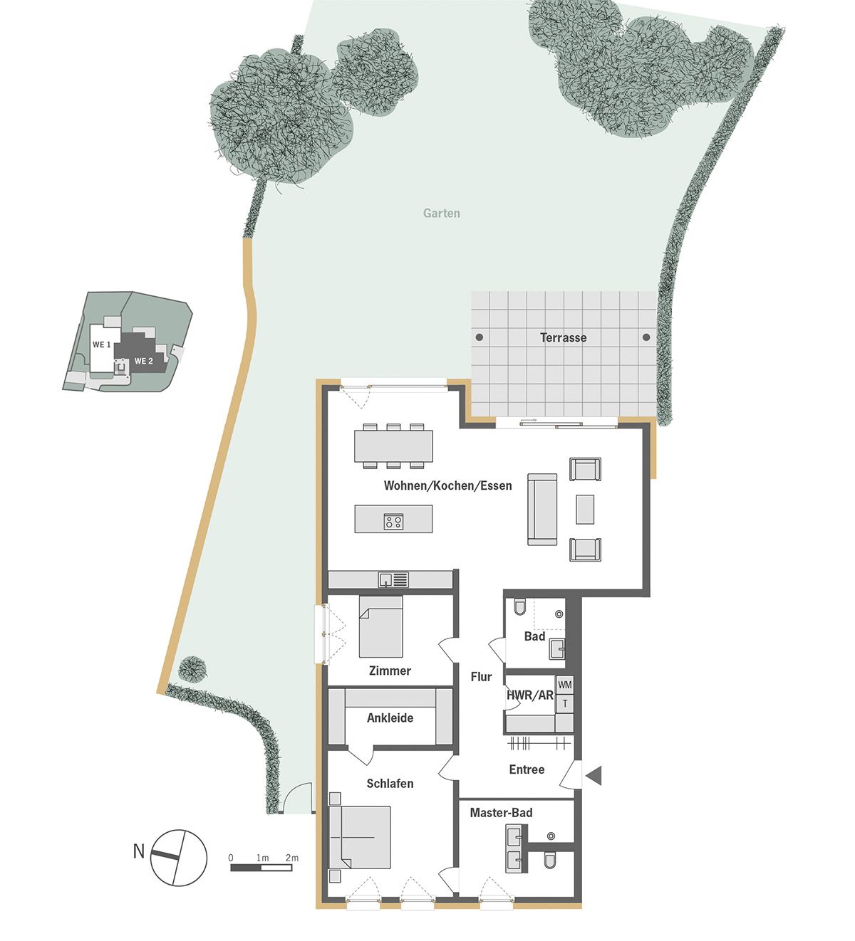 Grundriss Neubau Villa Petersblick Bad Godesberg- S Immobilienpartner