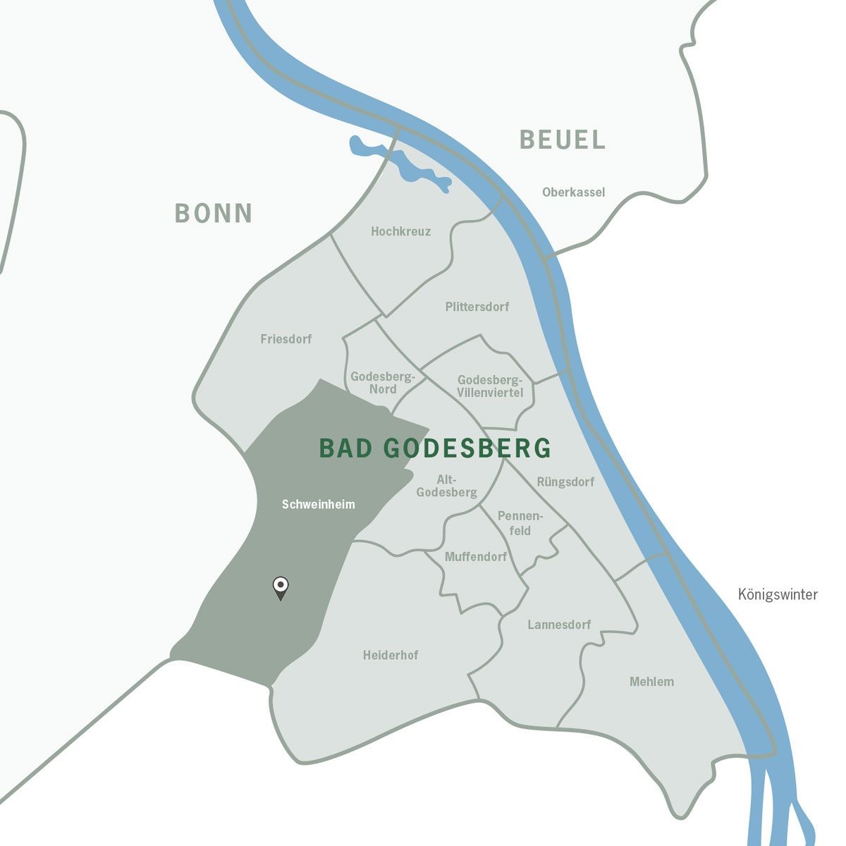 Neubau Villa Petersblick Bad Godesberg- S Immobilienpartner