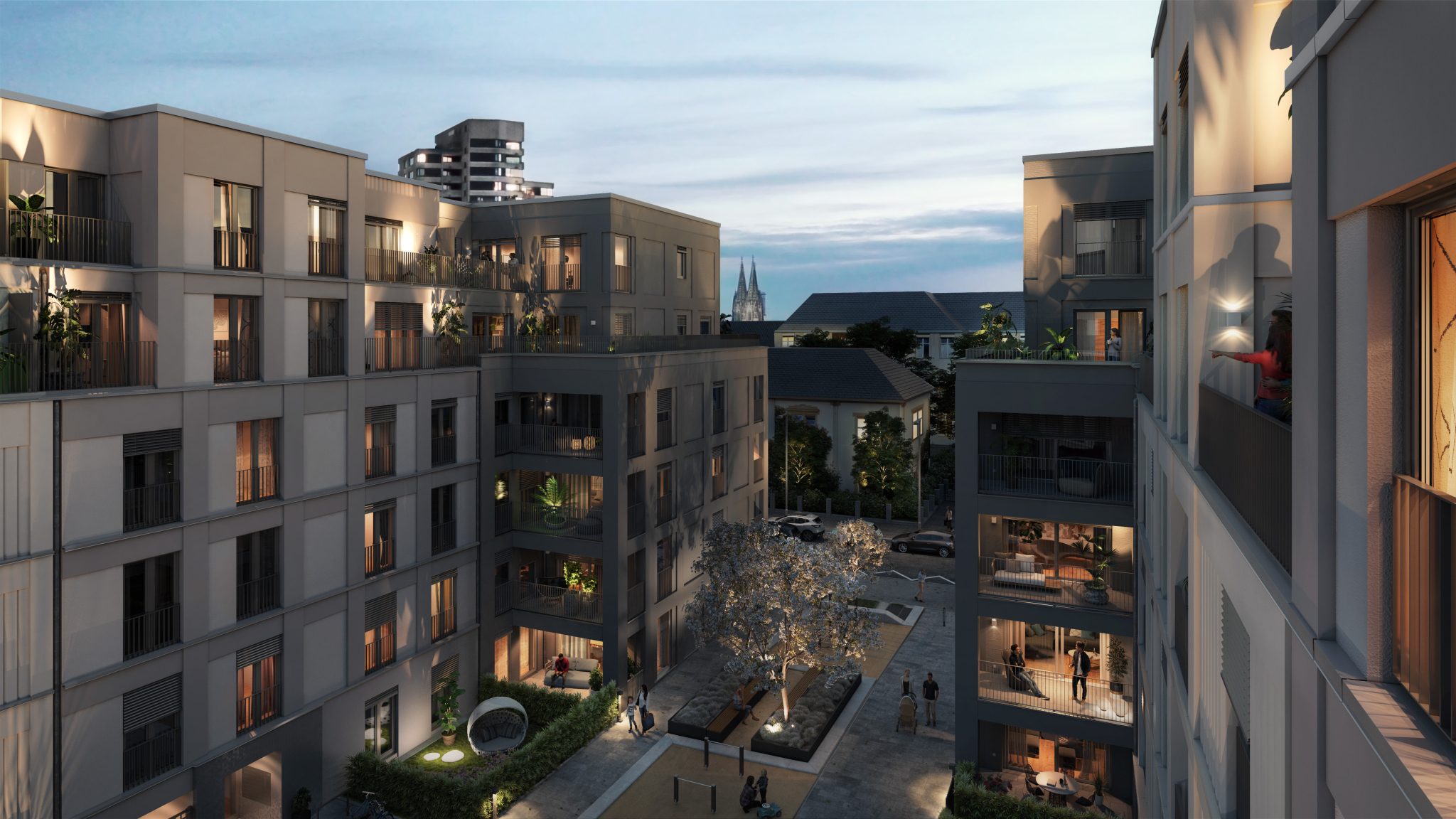 S Immobilienpartner GmbH - Immobilienangebot - Köln - Neustadt-Nord - Neustadt-Nord - Etagenwohnung - Viva Agrippina: Penthouse-Traum mit Stil und Eleganz und einer über 20 m² großen Dachterrasse!