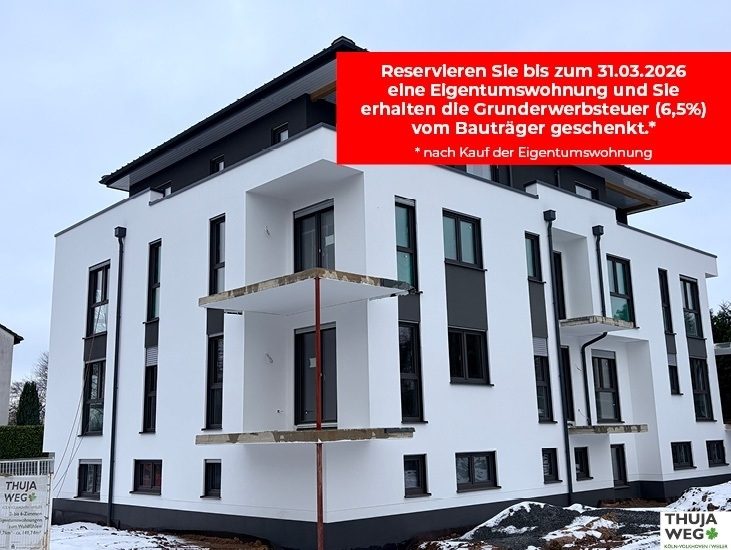 Immobilienangebot - Köln - Wohnung - THUJAWEG12 - Grunderwerbsteuer (6,5%) vom Bauträger geschenkt!