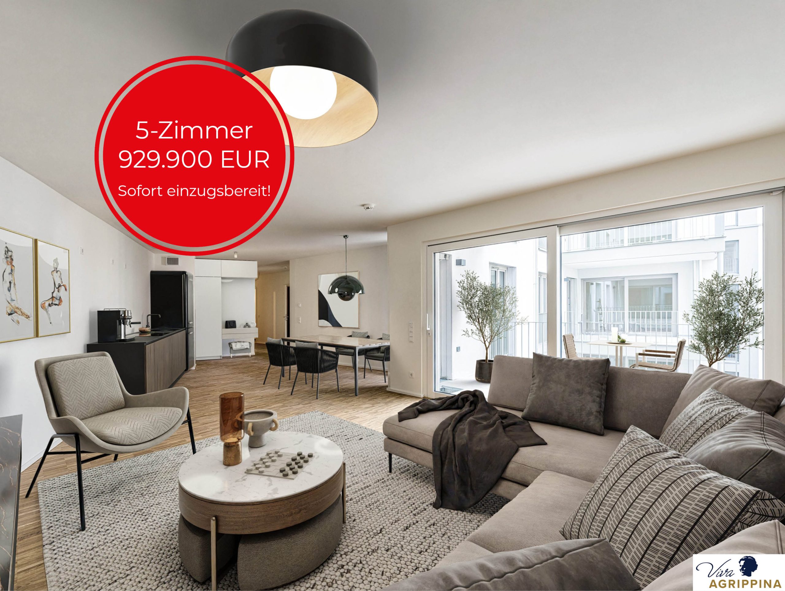 S Immobilienpartner GmbH - Immobilienangebot - Köln - Neustadt-Nord - Neustadt-Nord - Etagenwohnung - Viva Agrippina: Lichtdurchflutetes Wohnen im Herzen Kölns
