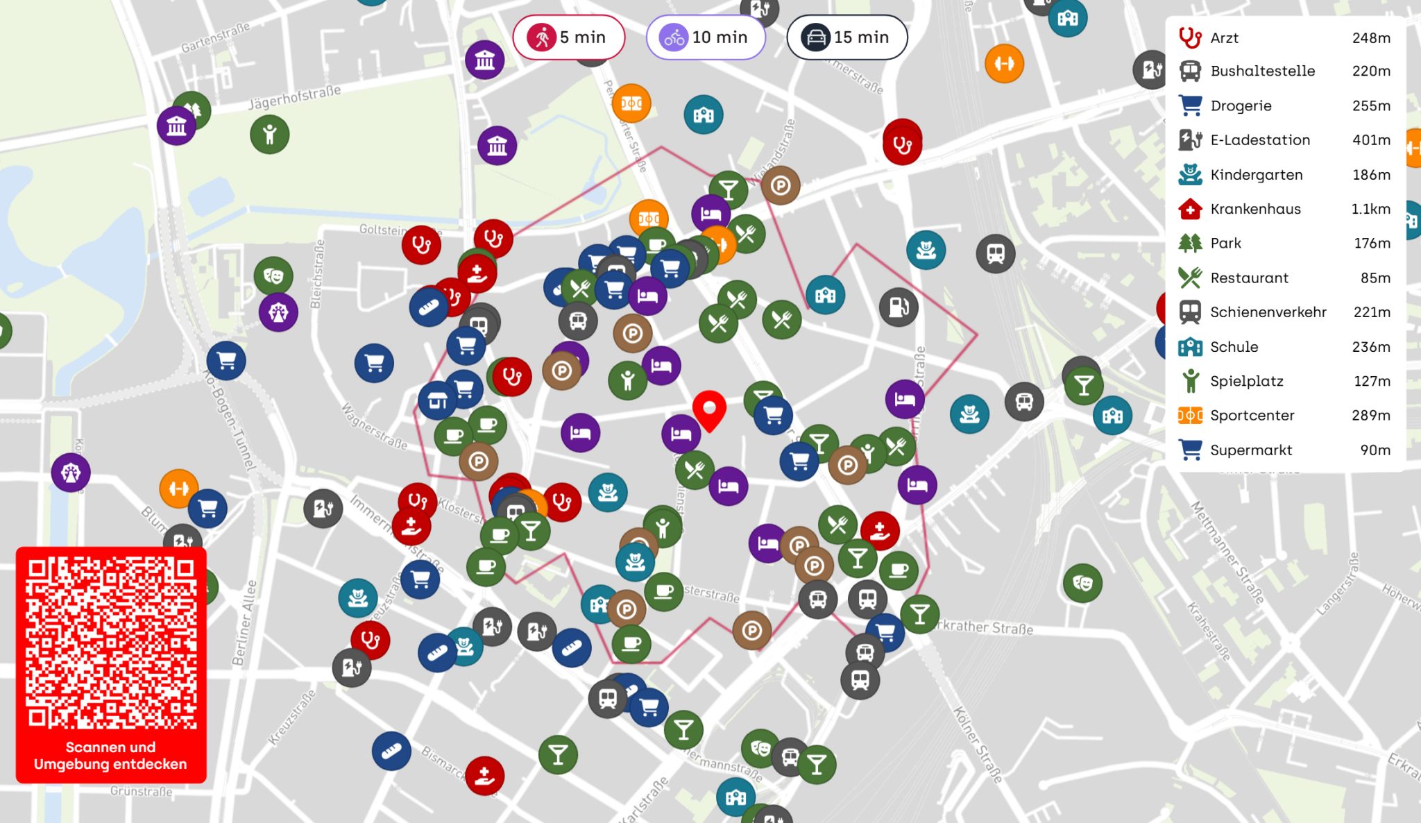 Immobilienangebot - Düsseldorf / Stadtmitte - Wohnung - Stadtwohnung!