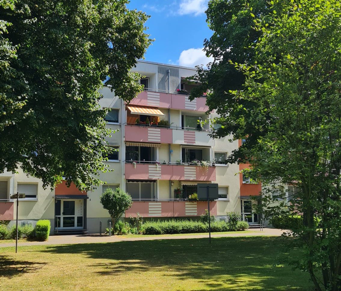 Immobilienangebot - Köln / Heimersdorf - Wohnung - Charmante 3-Zimmer-Wohnung mit Balkon und Blick ins Grüne
