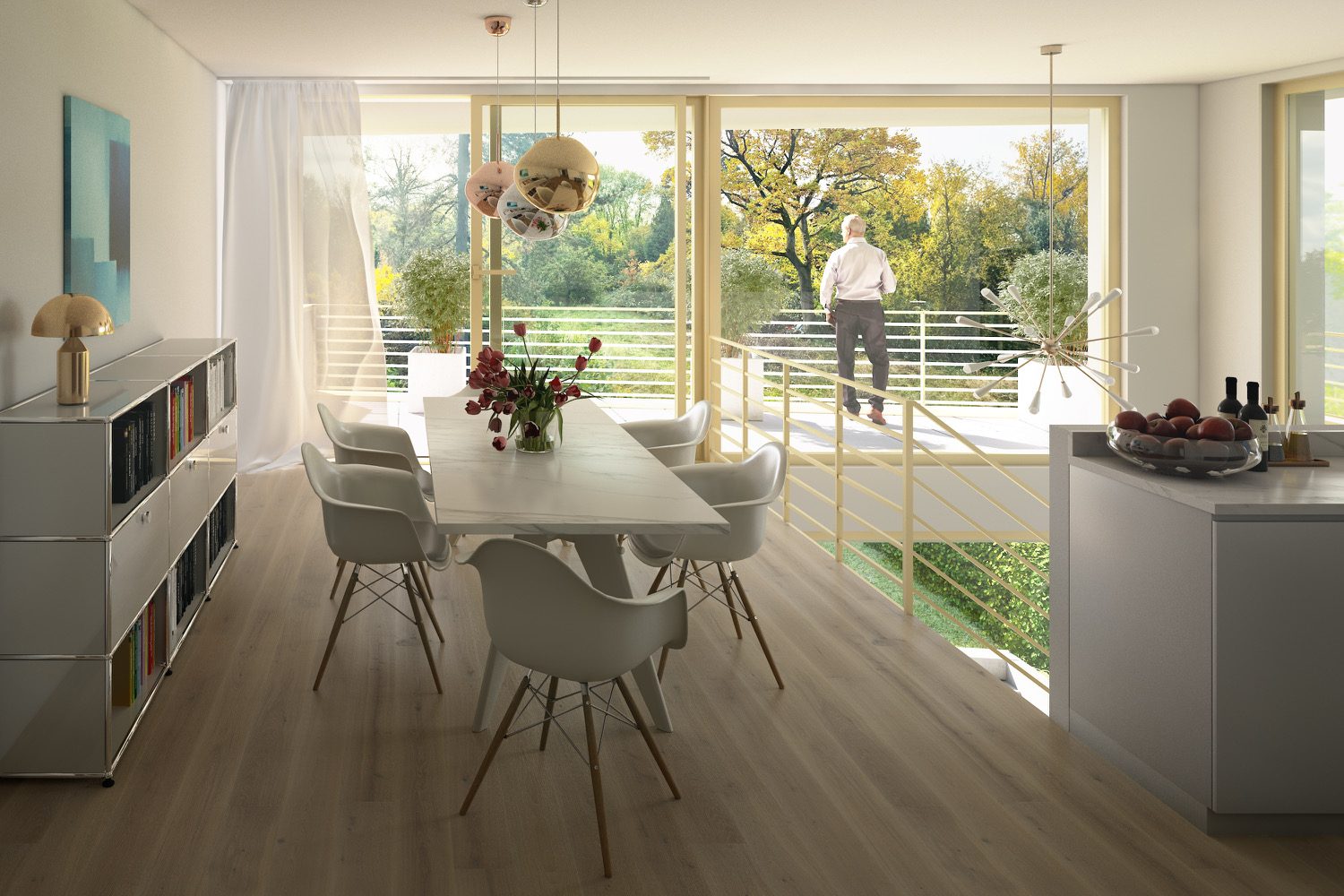 Immobilienangebot - Düsseldorf - Wohnung - Privat, ruhig, einzigartig – Ihr Gartenparadies erwartet Sie