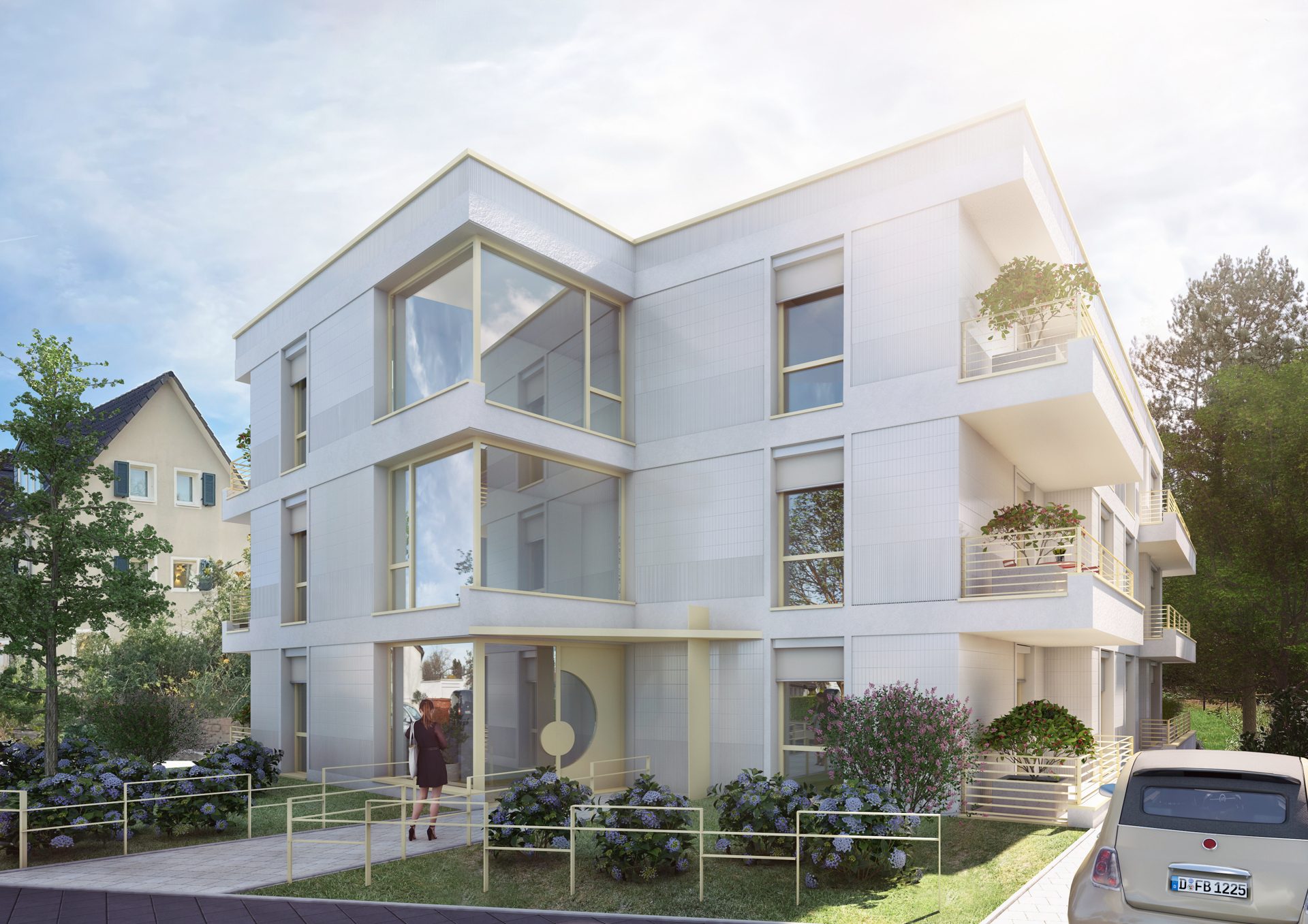 Immobilienangebot - Düsseldorf - Wohnung - Gartenblick deluxe – Entspannung pur direkt vor der Tür