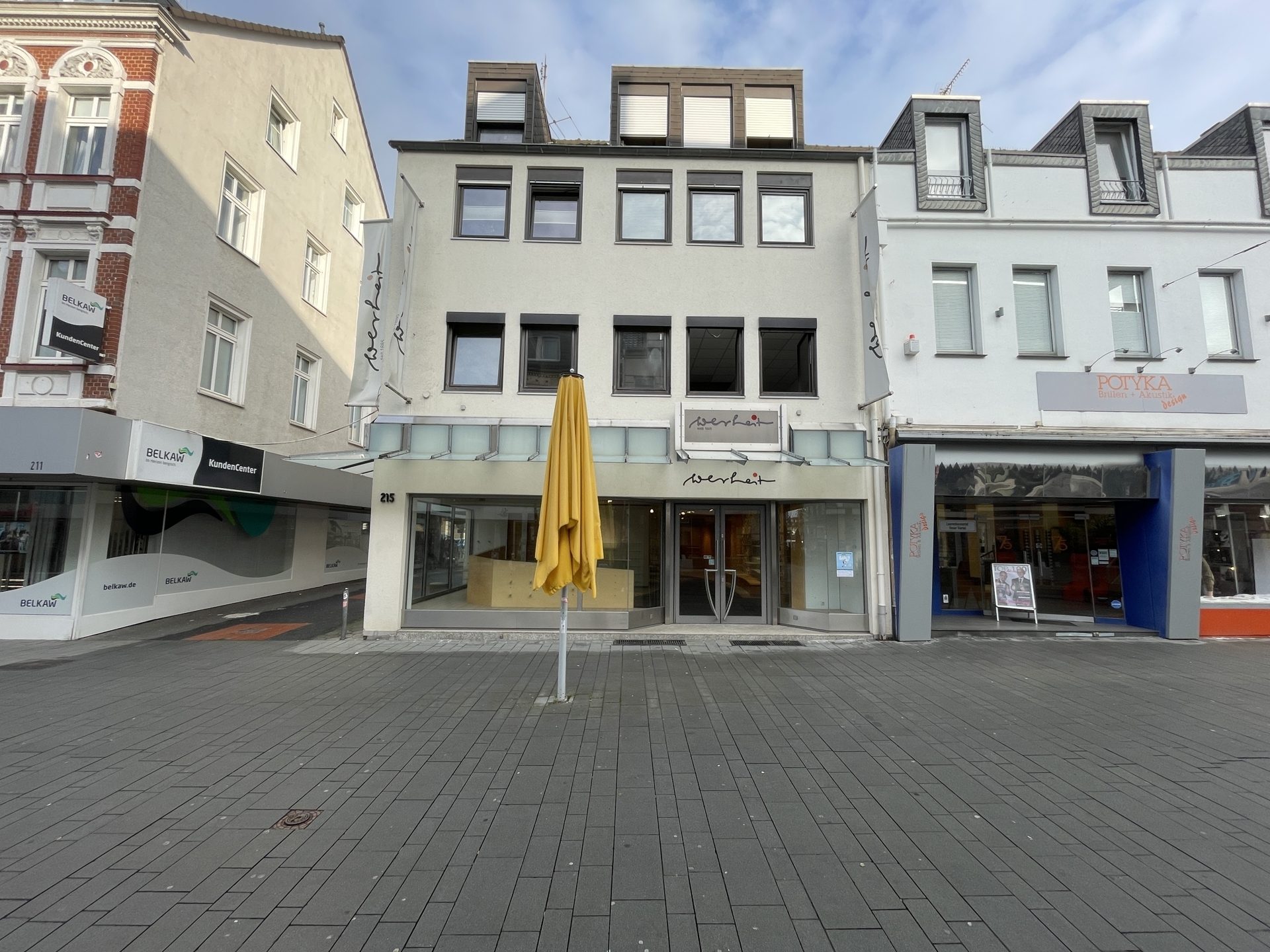 Immobilienangebot - Bergisch Gladbach - Alle - Attraktive Gewerbefläche mit vielseitigen Gestaltungsmöglichkeiten in frequentierter Innenstadtlage