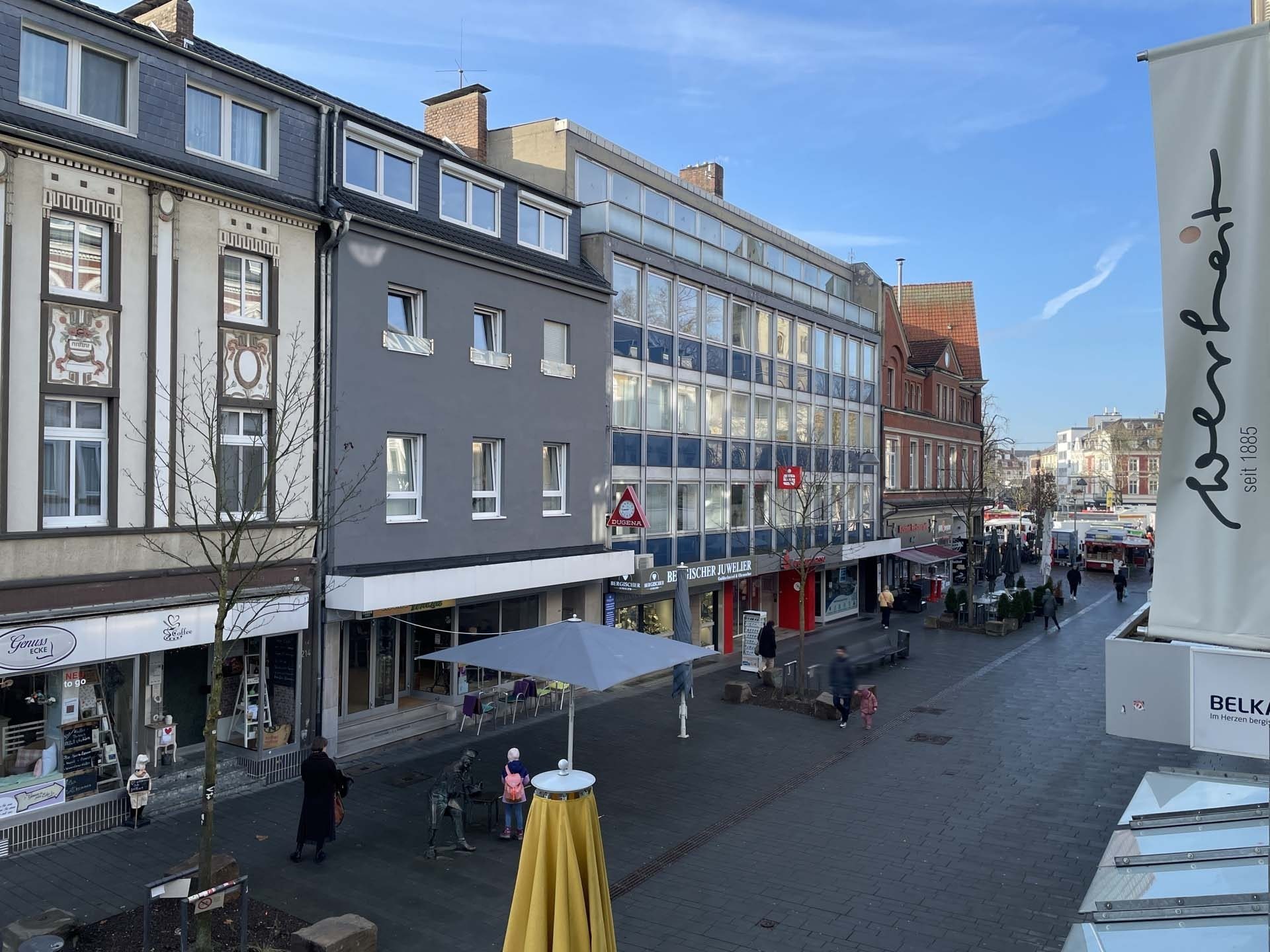Immobilienangebot - Bergisch Gladbach - Alle - Attraktive Gewerbefläche mit vielseitigen Gestaltungsmöglichkeiten in frequentierter Innenstadtlage