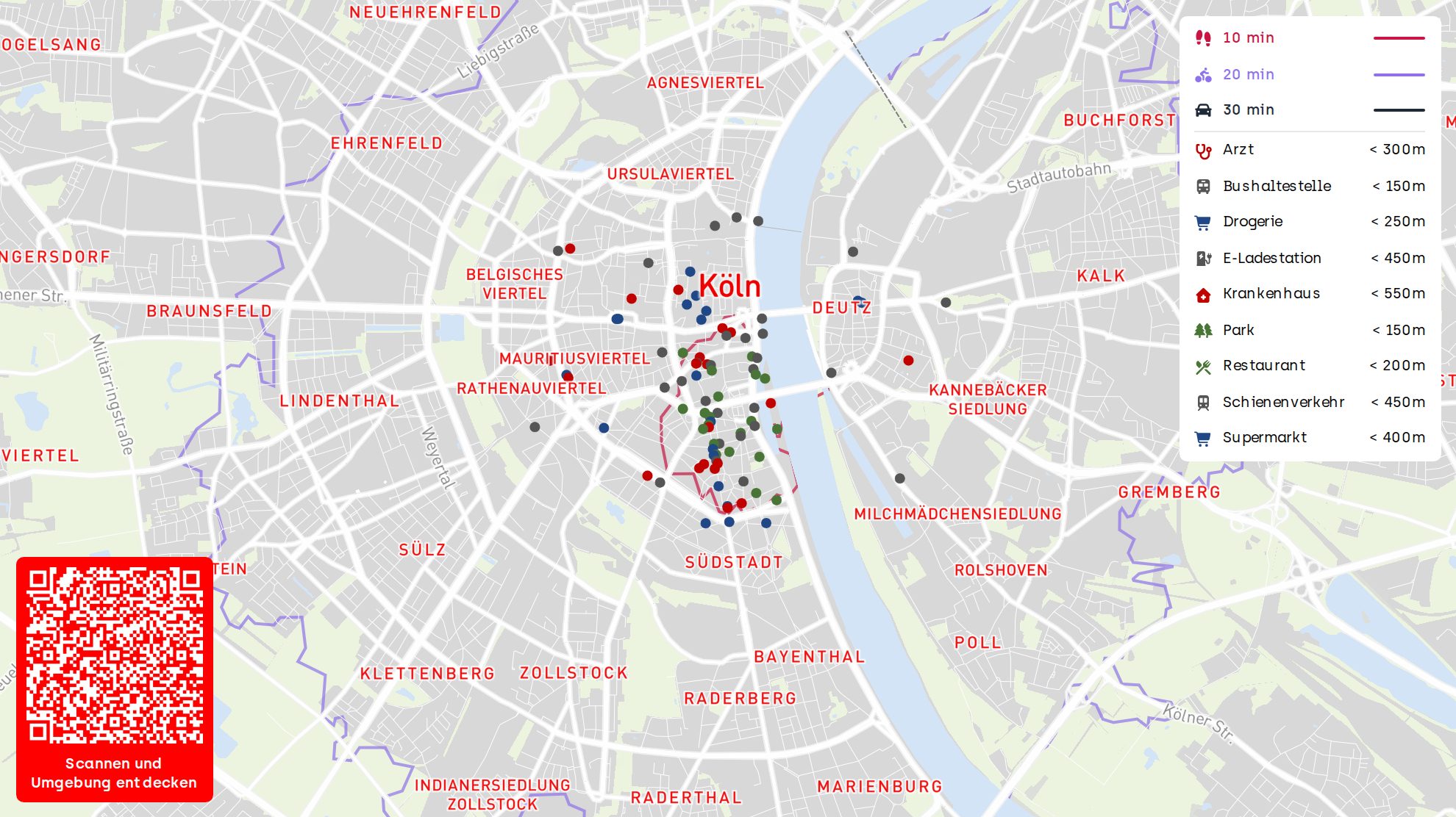 Immobilienangebot - Köln / Altstadt-Süd - Alle - Willkommen in der Südstadt!