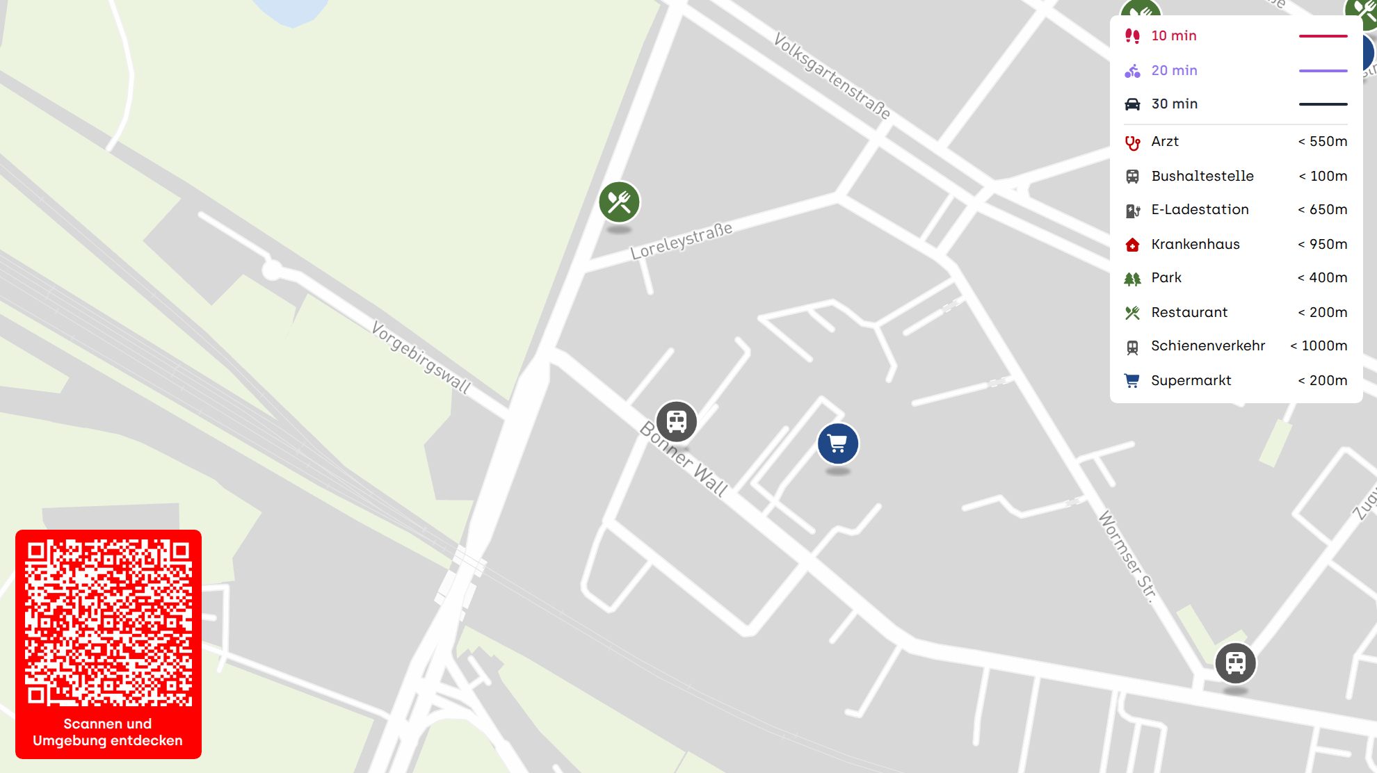 Immobilienangebot - Köln - Wohnung - Zeitmietvertrag! Zentral leben in der Südstadt!